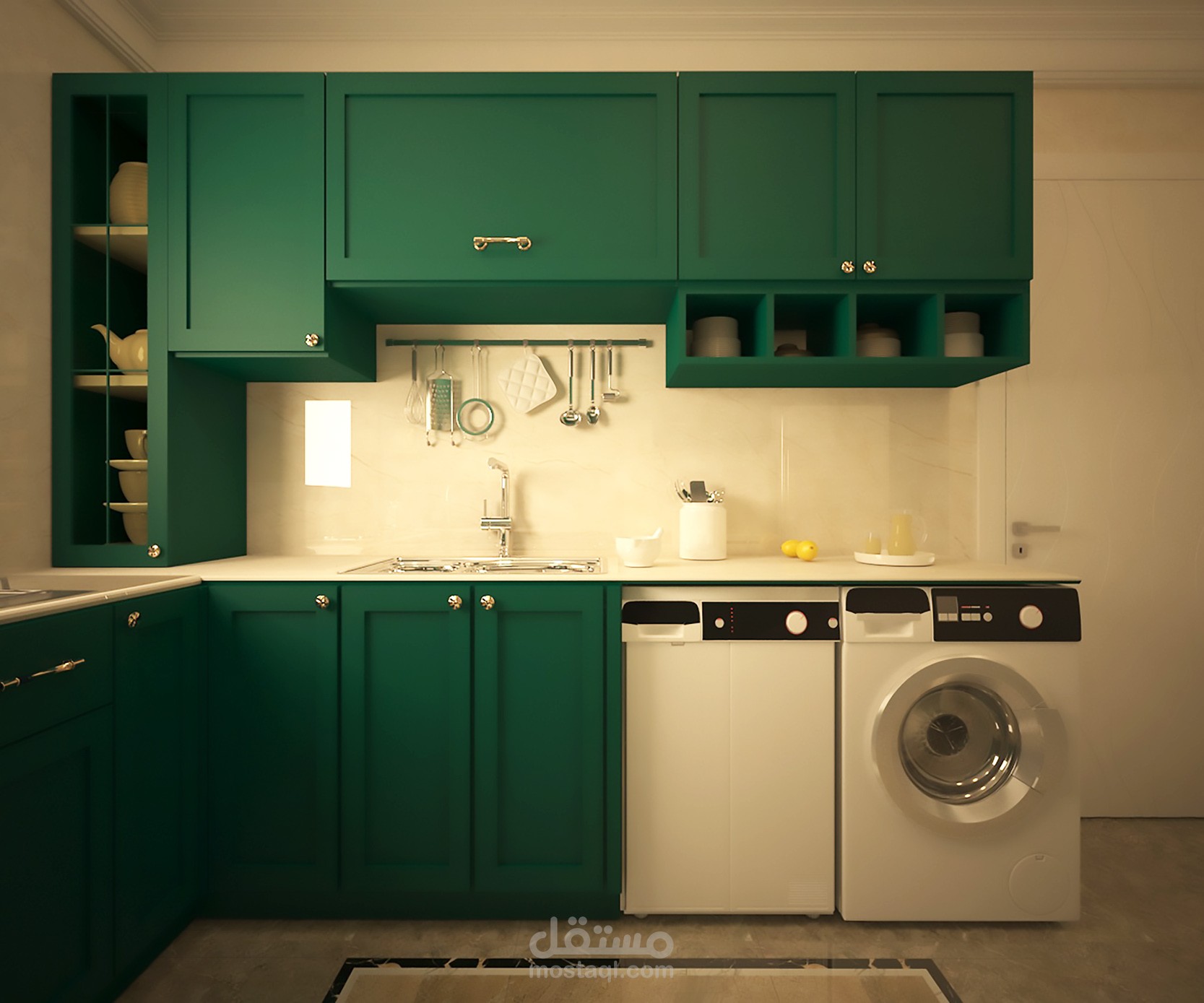 تصميم مطبخ كلاسيكي حديث