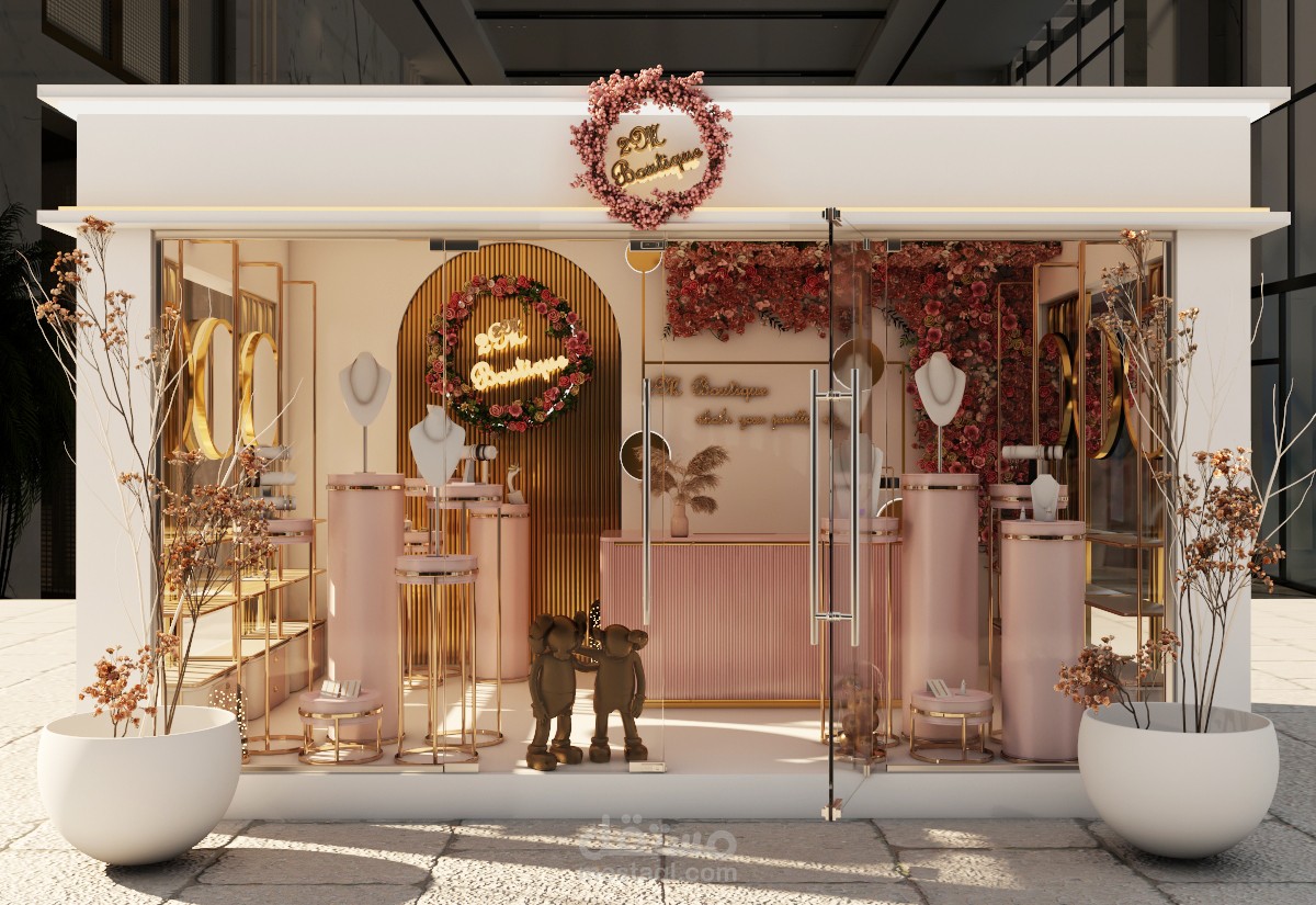 Jewelry booth
