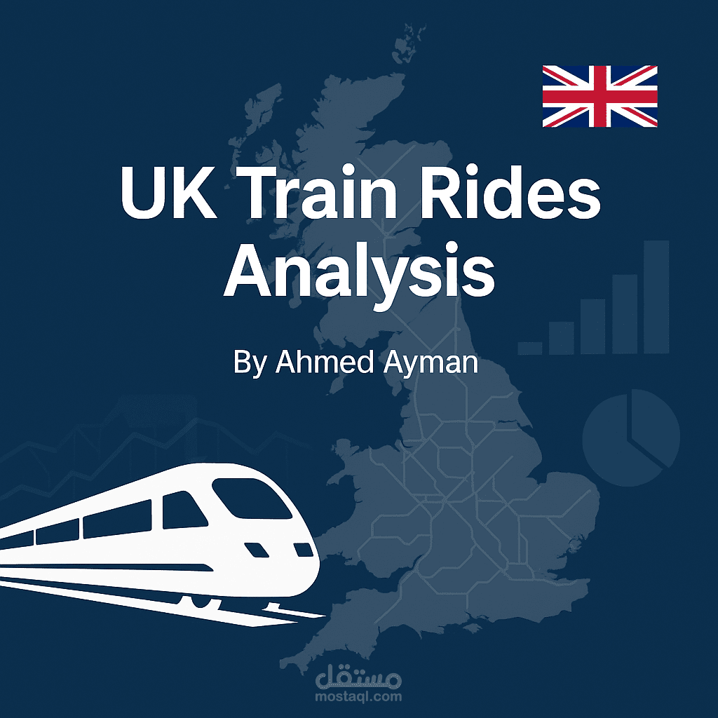 UK Train Rides Analysis (تحليل رحلات القطارات في المملكة المتحدة)