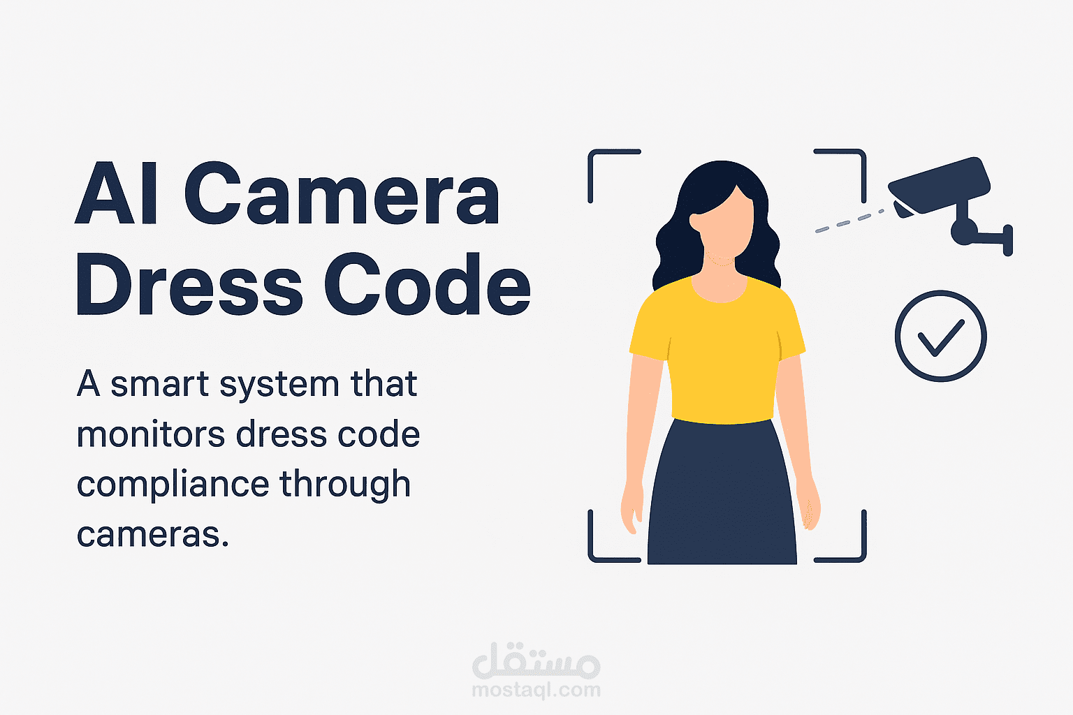 نظام ذكي لمراقبة الزي عبر الكاميرا (AI Camera Dress Code)