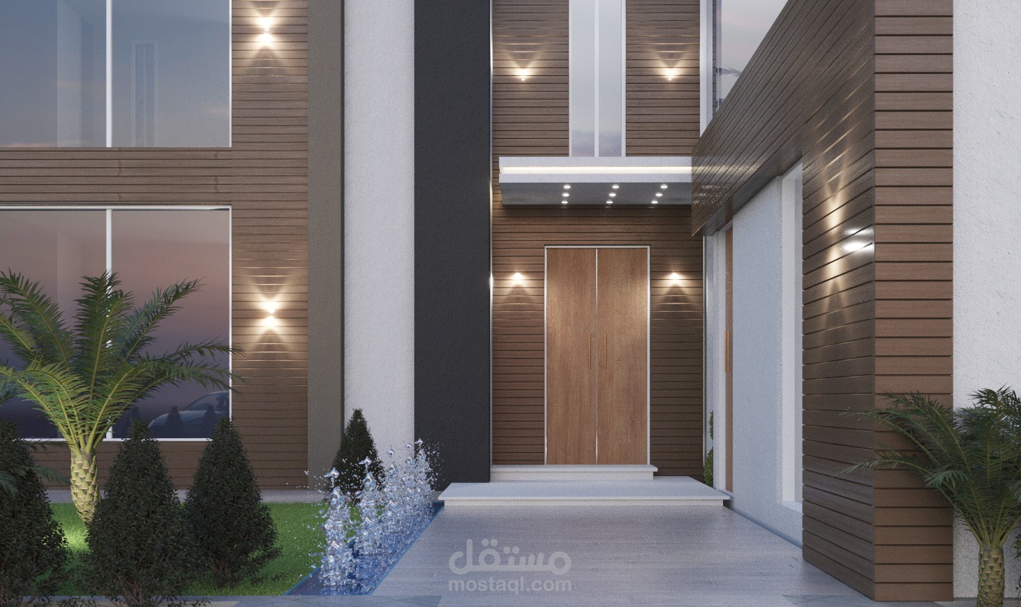 تصميم فيلا سكنية بالسعودية