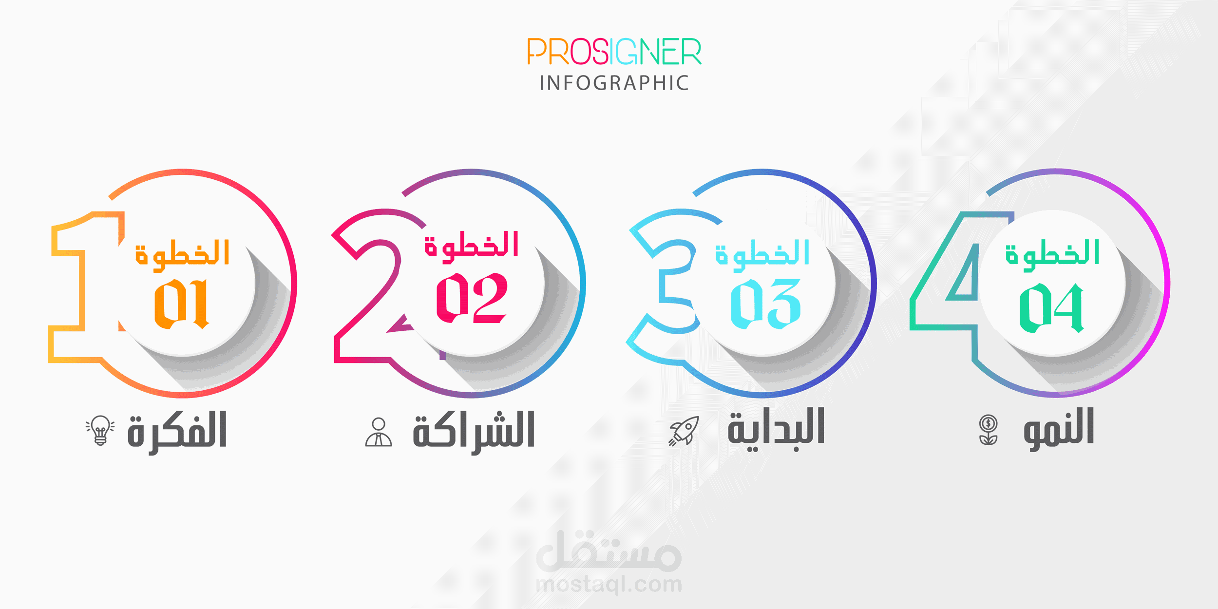 انفوجرافيك بسيط Simple Infographic