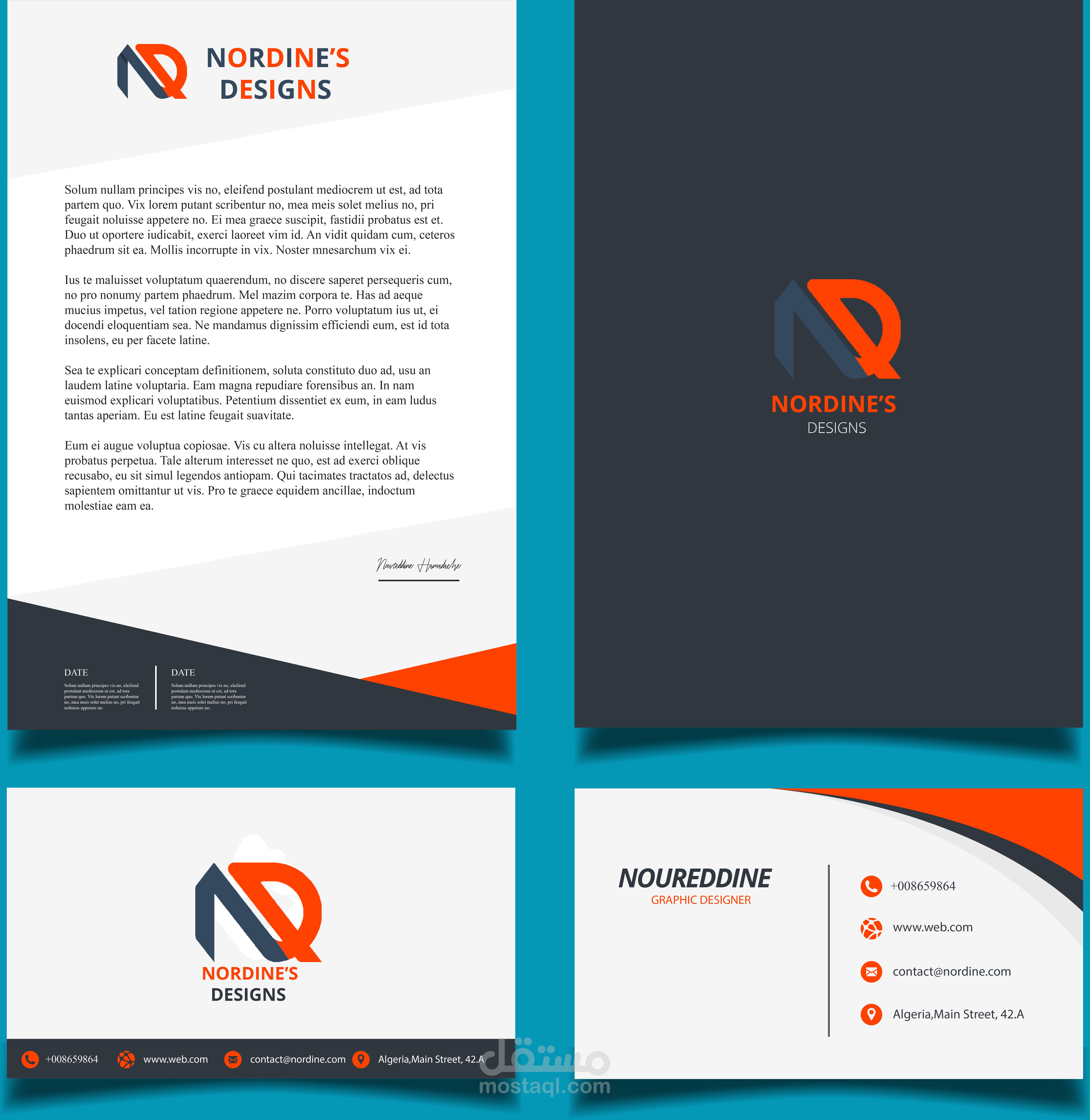 مجموعة هويات بصرية من تصميمي Branding Identity Collection