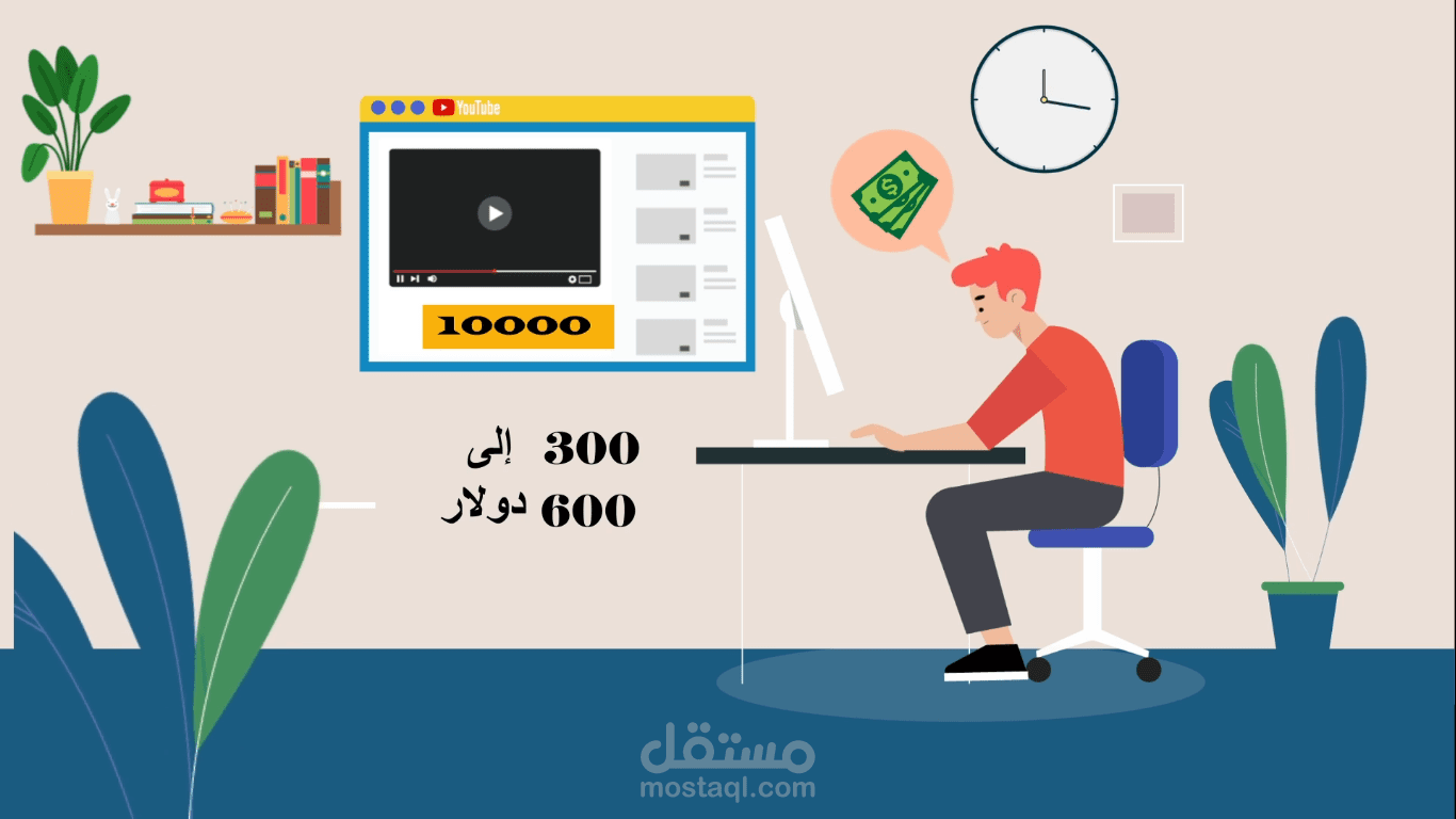 موشن جرافيك - عن اليوتيوب