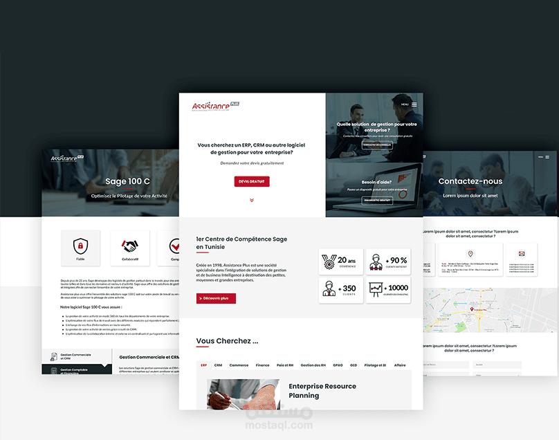 تصميم موقع B2B