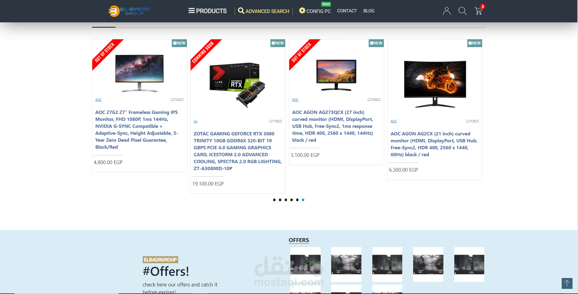 EL BADR GROUP Clone store