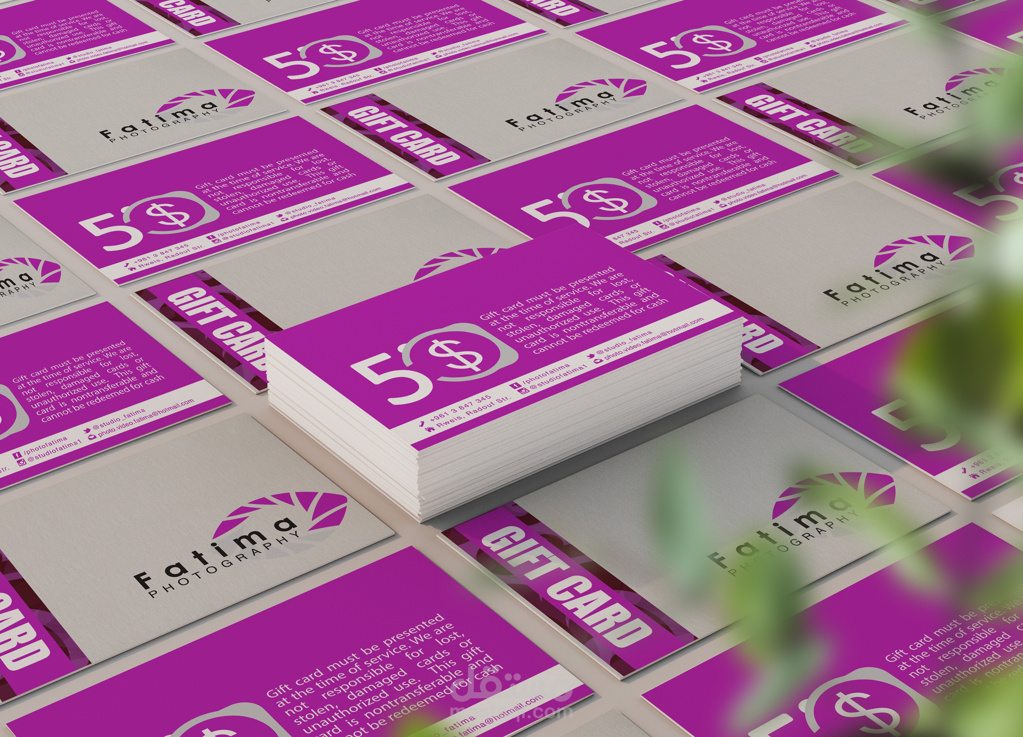 ارتقِ بصورة عملك من خلال تصميمات كروت الأعمال - Elevate Your Professional Image with Custom Business Card Designs