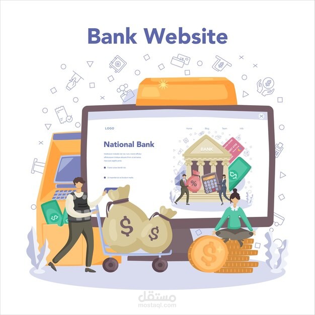 ترجمة موقع بنكي ومصرفي