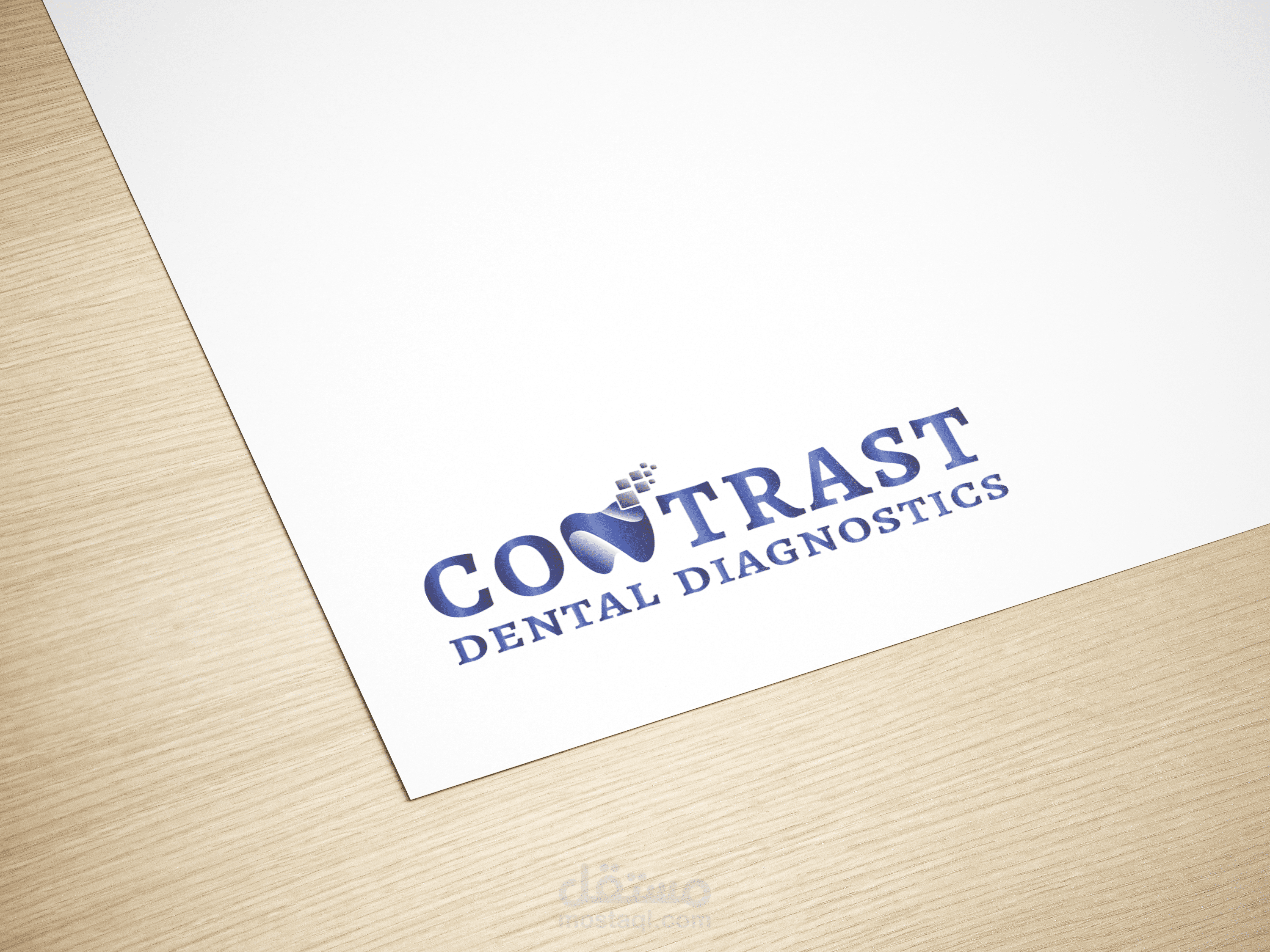 تصميم شعار لشركة Contrast Dental Diagnostics - مصر