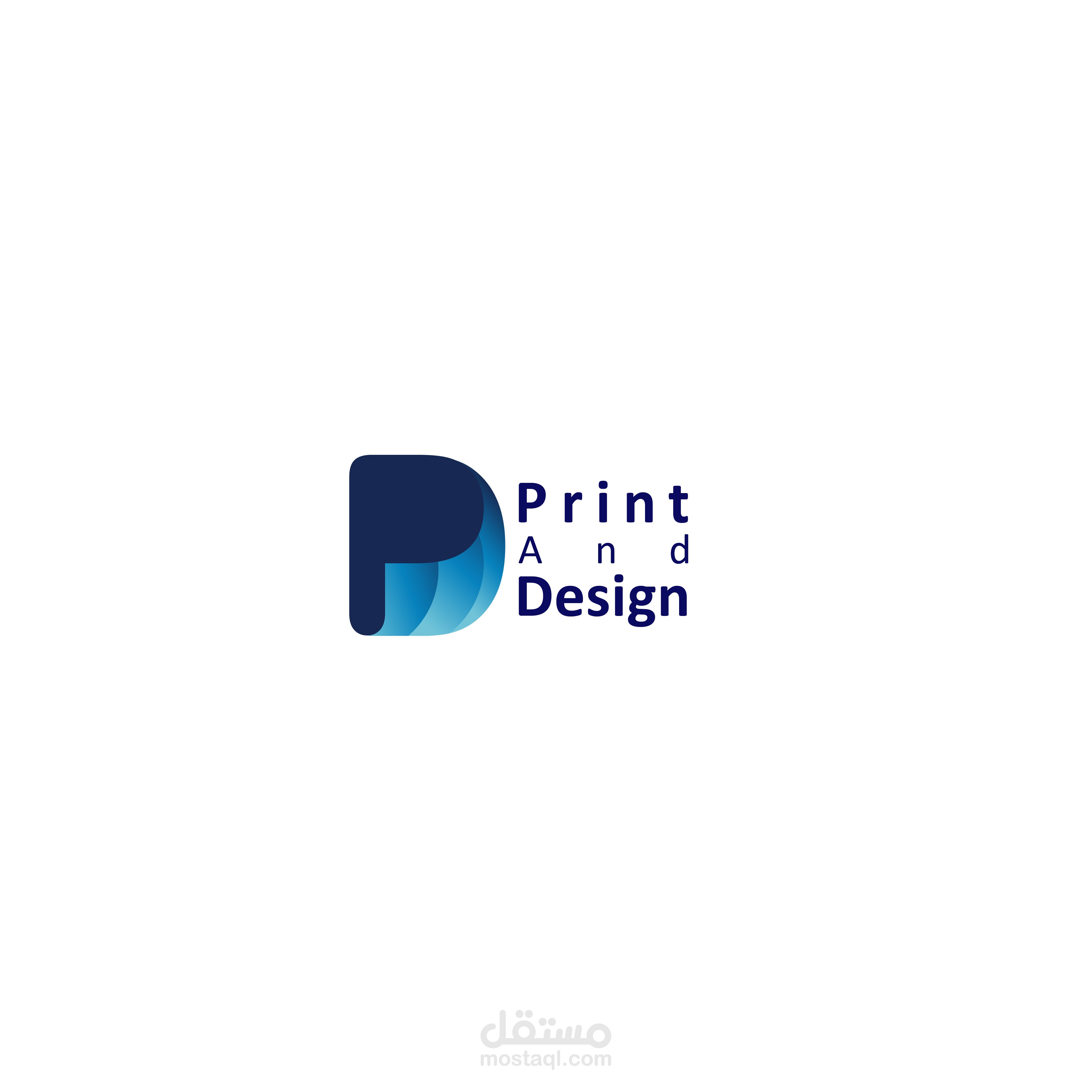 logo design for print and design agency