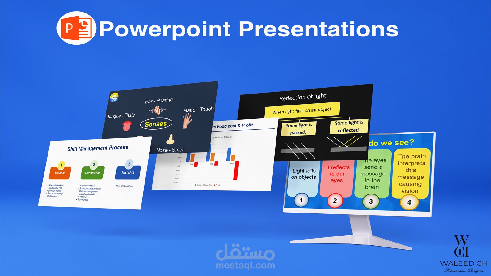 عروض تقديمية لمنهج تعليمية