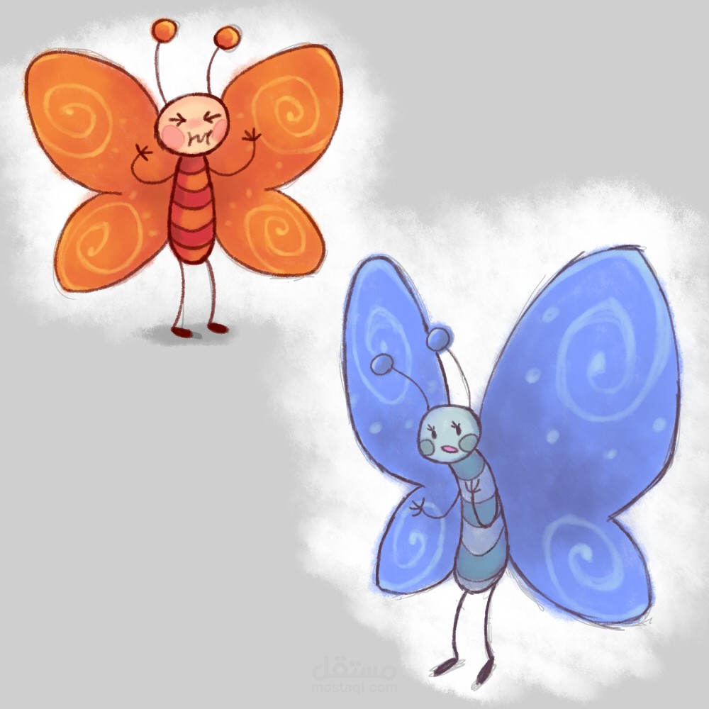 تصميم شخصيات عطر وبلسم