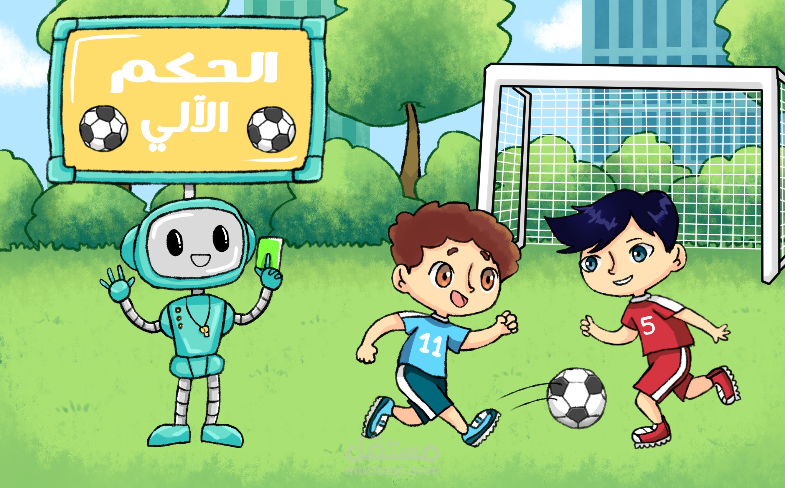 غلاف قصة الحكم الآلي