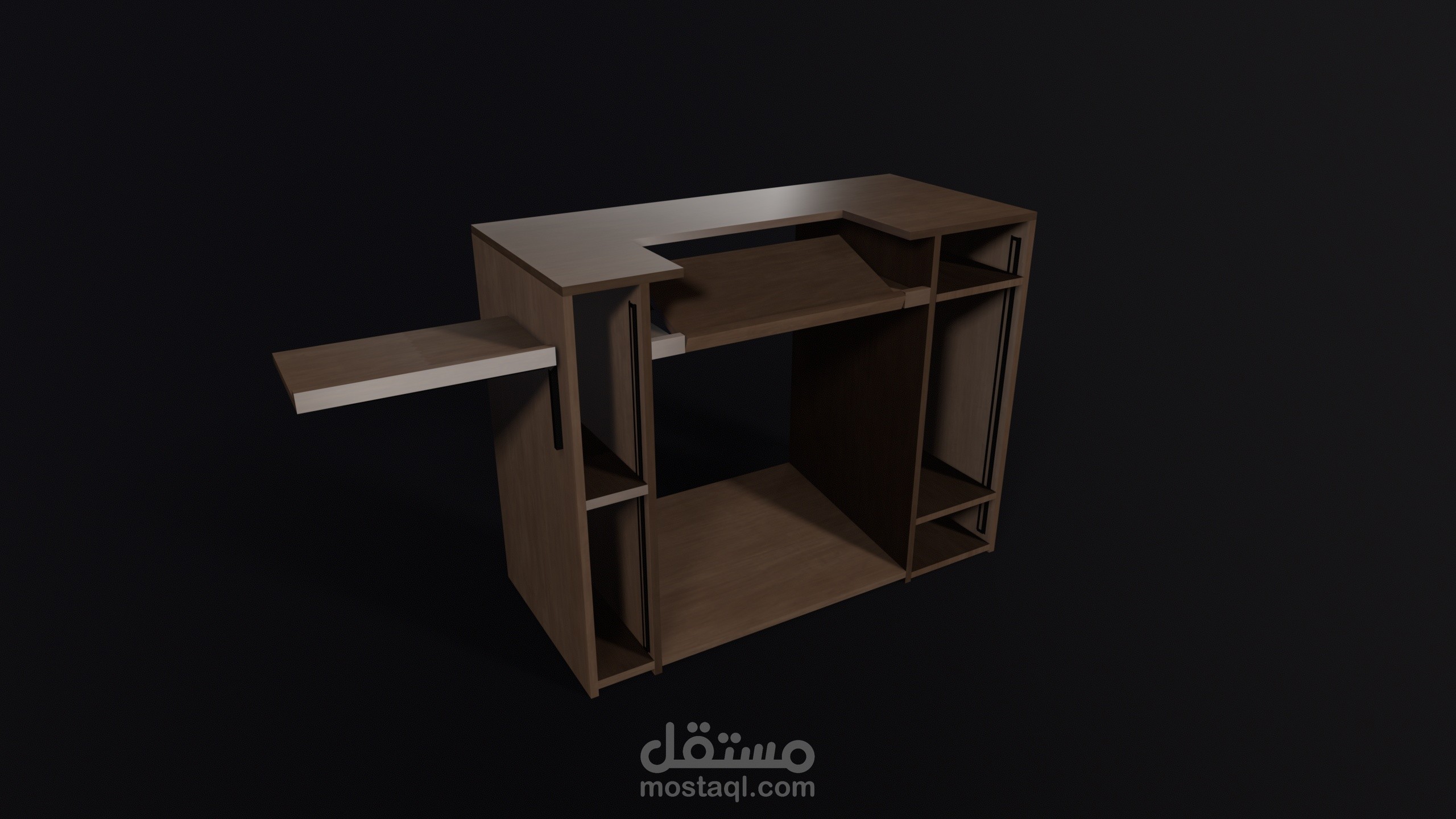 مكتب مخصص قابل للتعديل