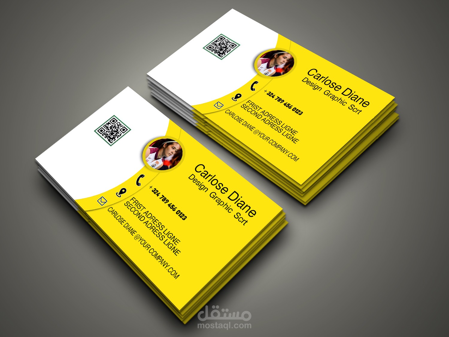 مصصم  كرافيك  معتمد  من  طرف  الشركات