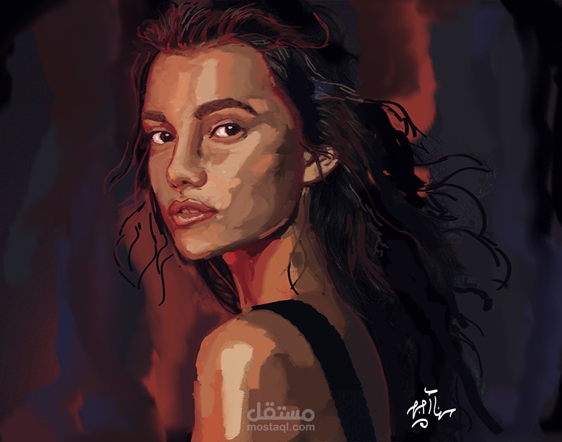 ديجيتال بينتينج بورتريه