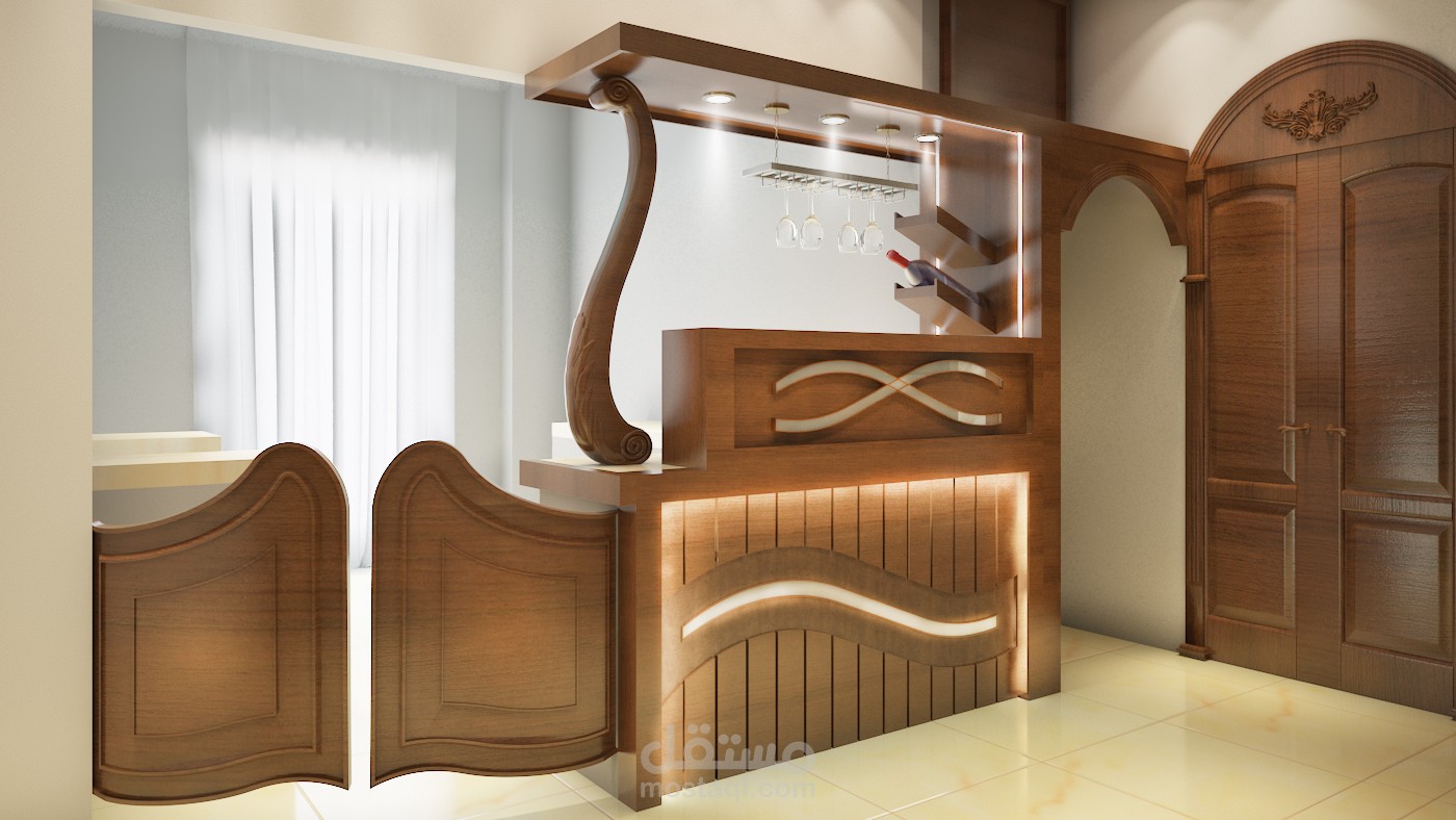 بار مطبخ تصميم