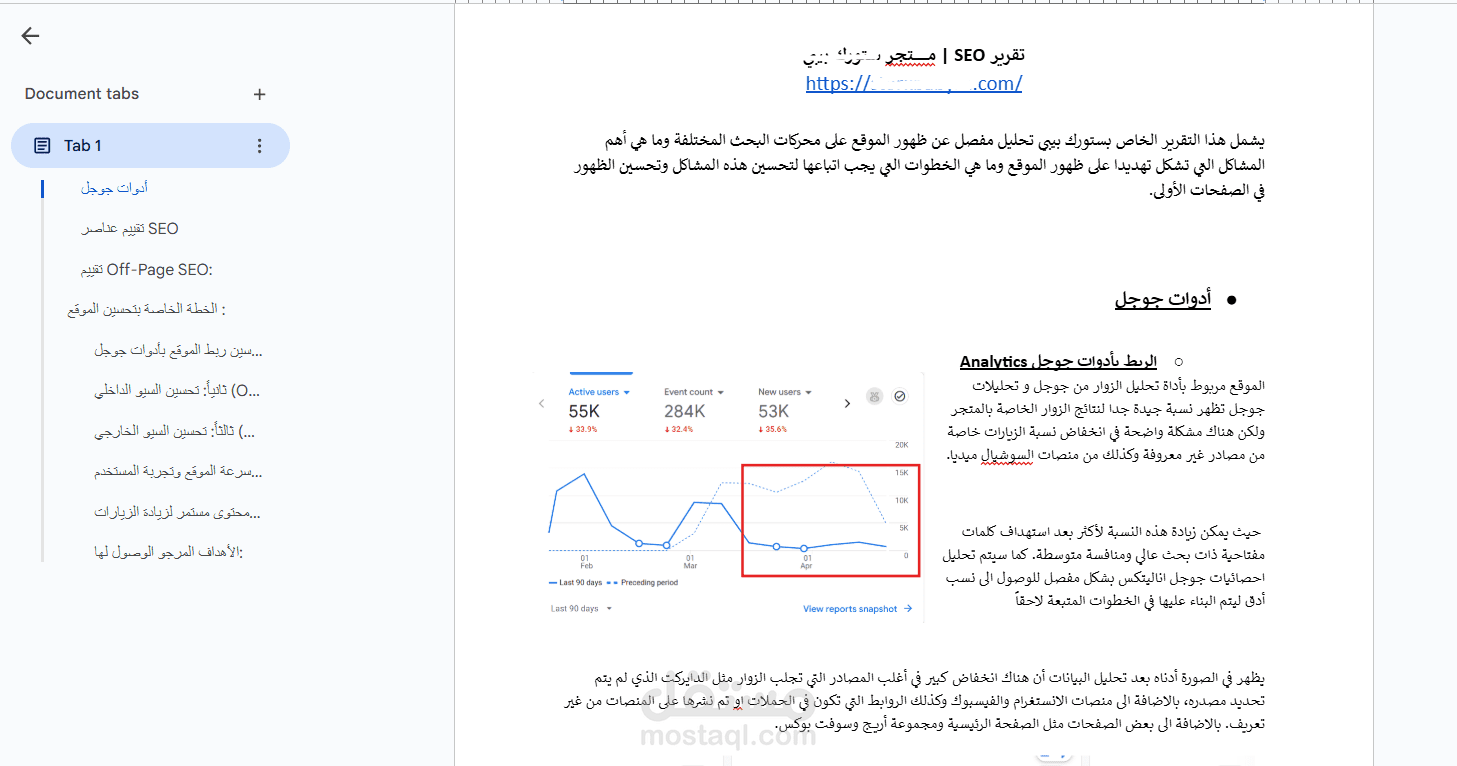 تحليل الموقع لتحسينه عبر محركات البحث SEO Audit