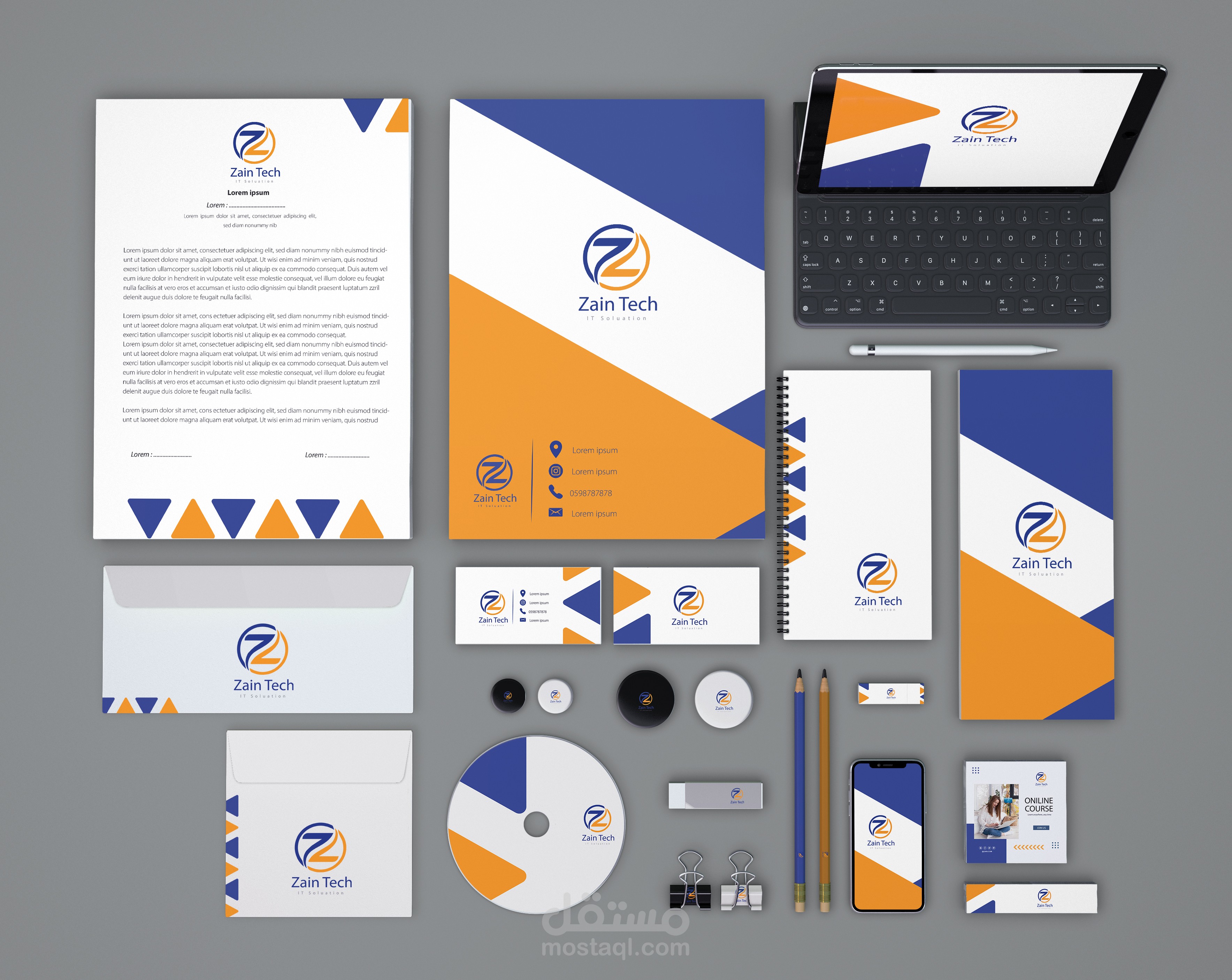 visual identity zain