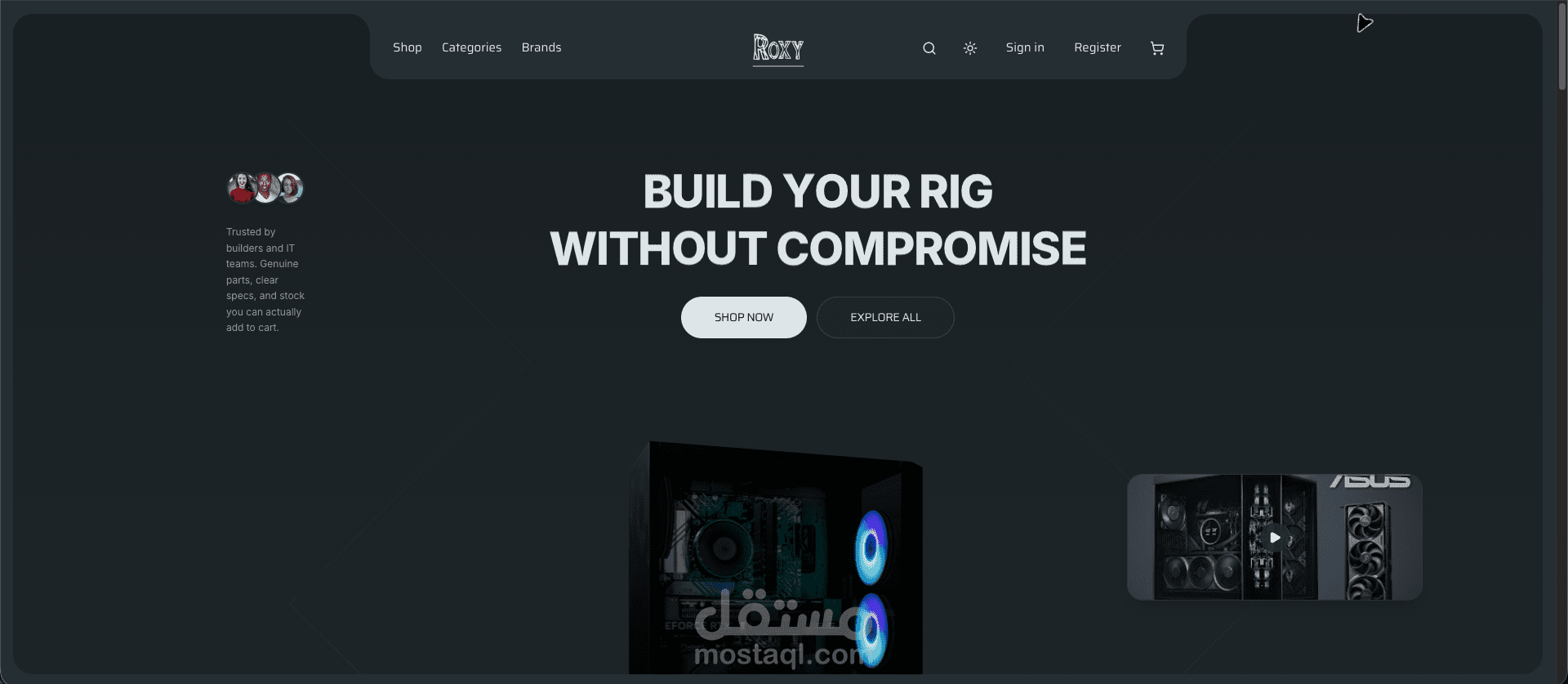 E-commerce Store for Hardware