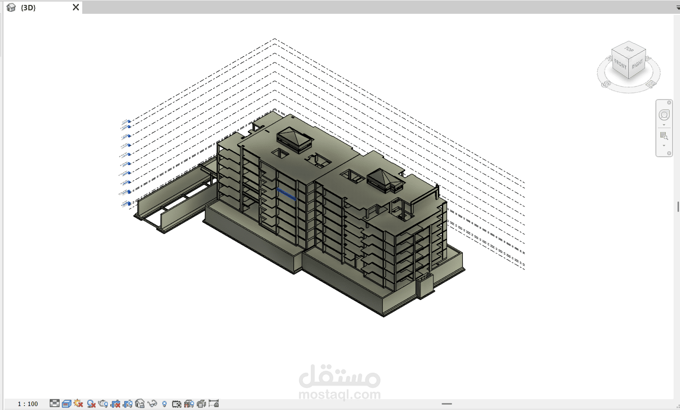 تصميم وحصر كميات مشروع خرساني متكامل في ساعة واحدة فقط