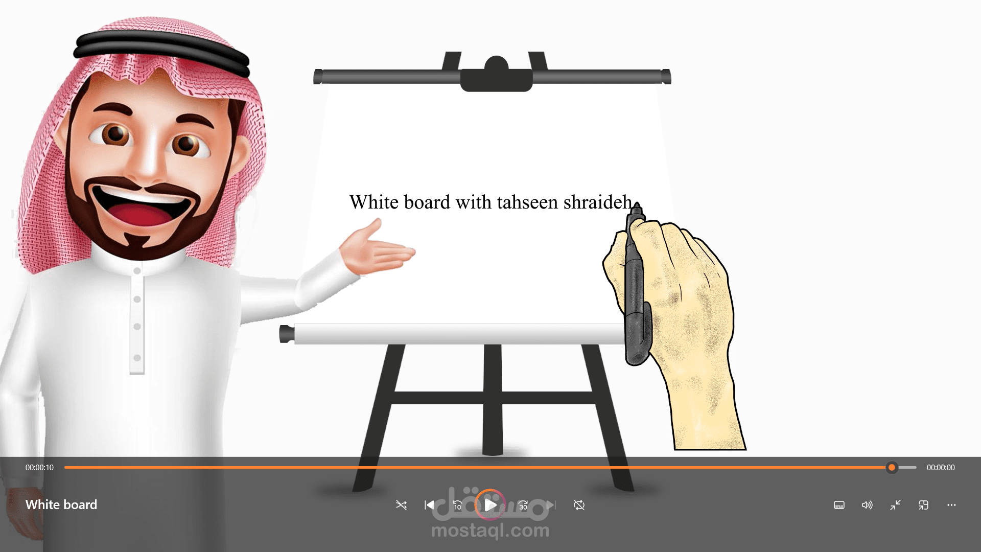 تصميم فيديو وايت بورد انيميشن whiteboard بشكل احترافي ومميز
