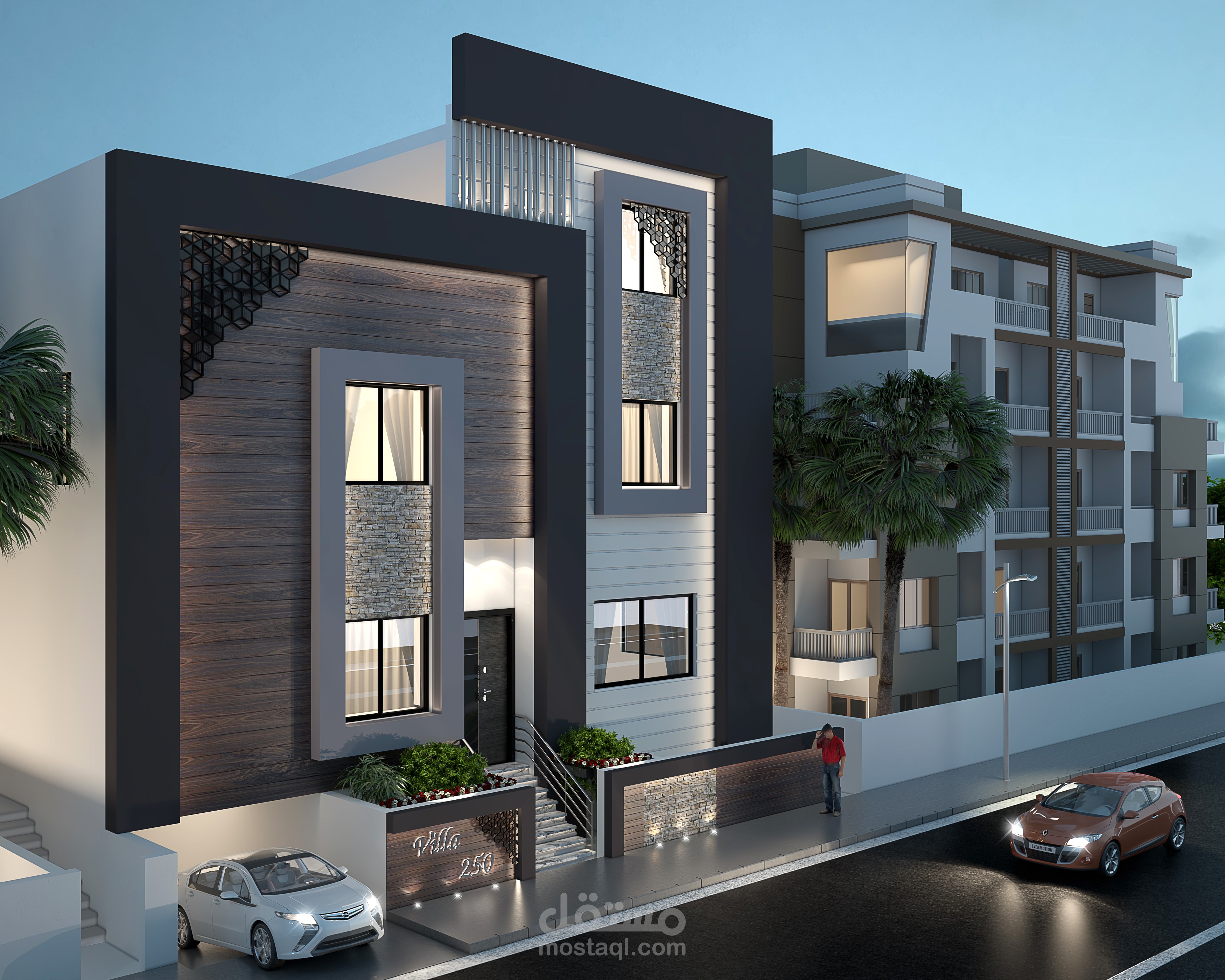 تصميم واجهة ( Facade Design )