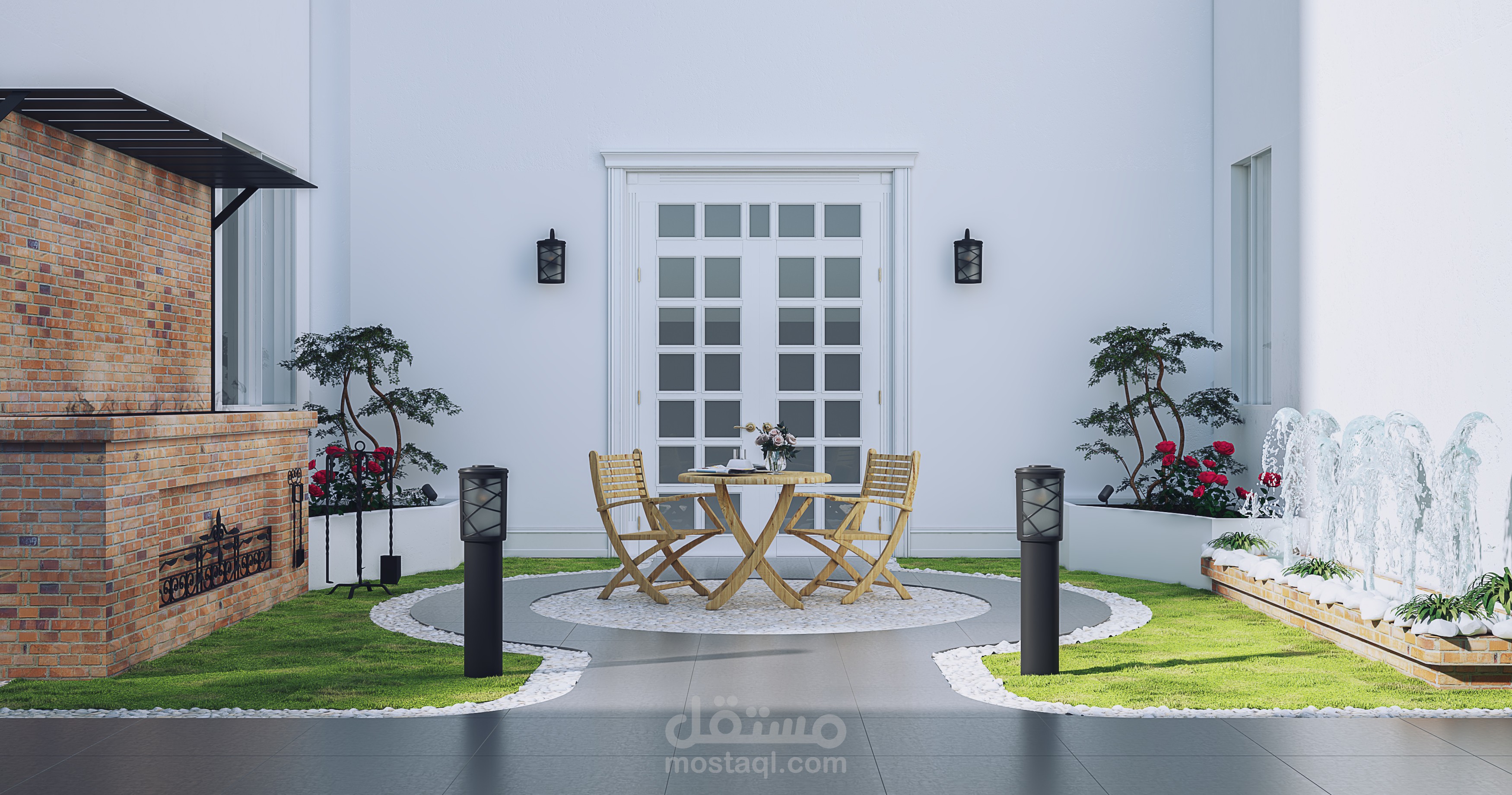 تصميم حديقة (Landscape design )