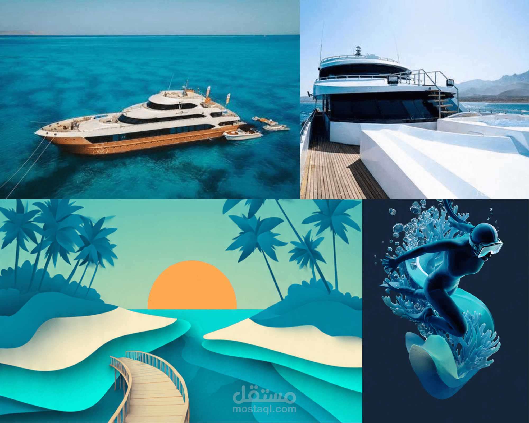 سأقوم بإنشاء مقاطع فيديو ترويجية للغوص ومحتوى الوسائط الاجتماعية ومقاطع الفيديو المولدة بالذكاء الاصطناعي