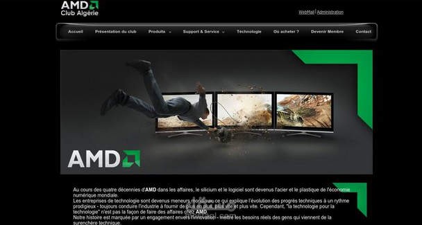 موقع انترنت لشريك محلي ل AMD