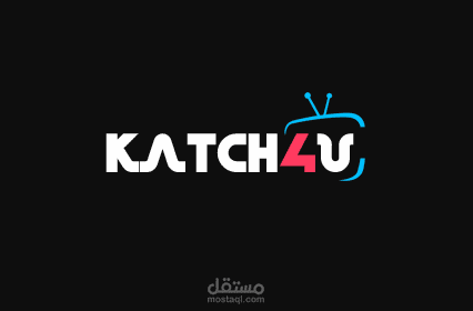 تصميم  لوجو موقع katch4u