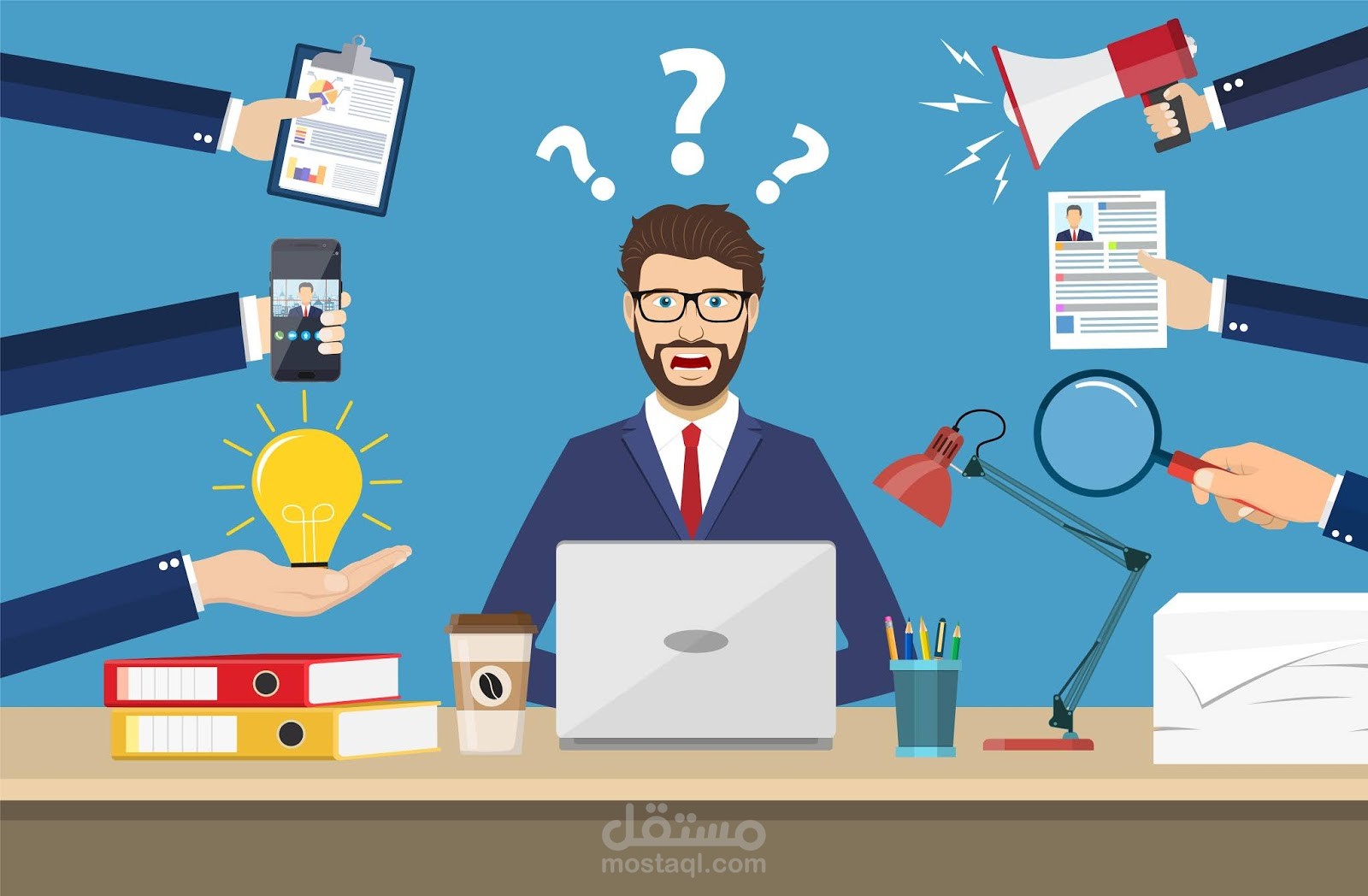 اعداد حقيبة تدريب عن : إدارة المهام المعقدة والألتزام بالمواعيد النهائية