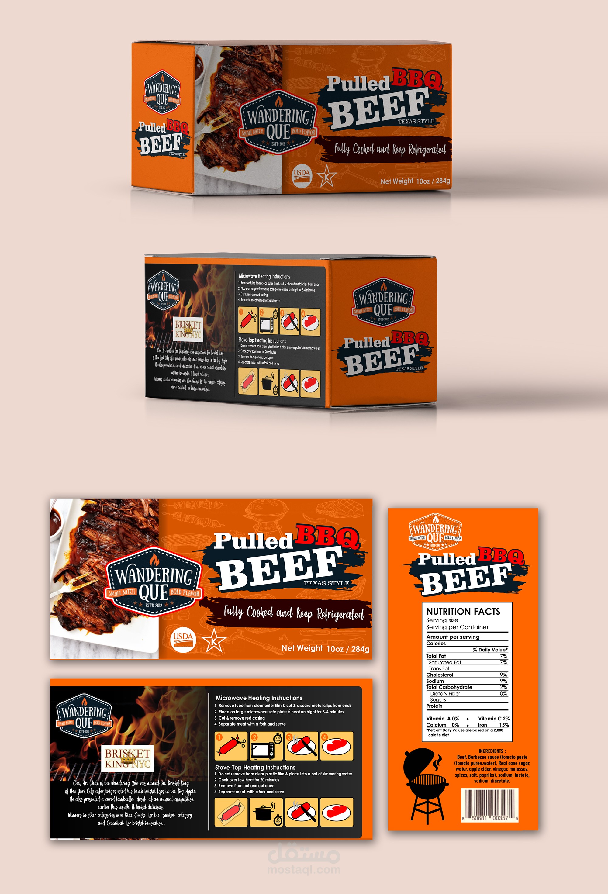 Beef packaging