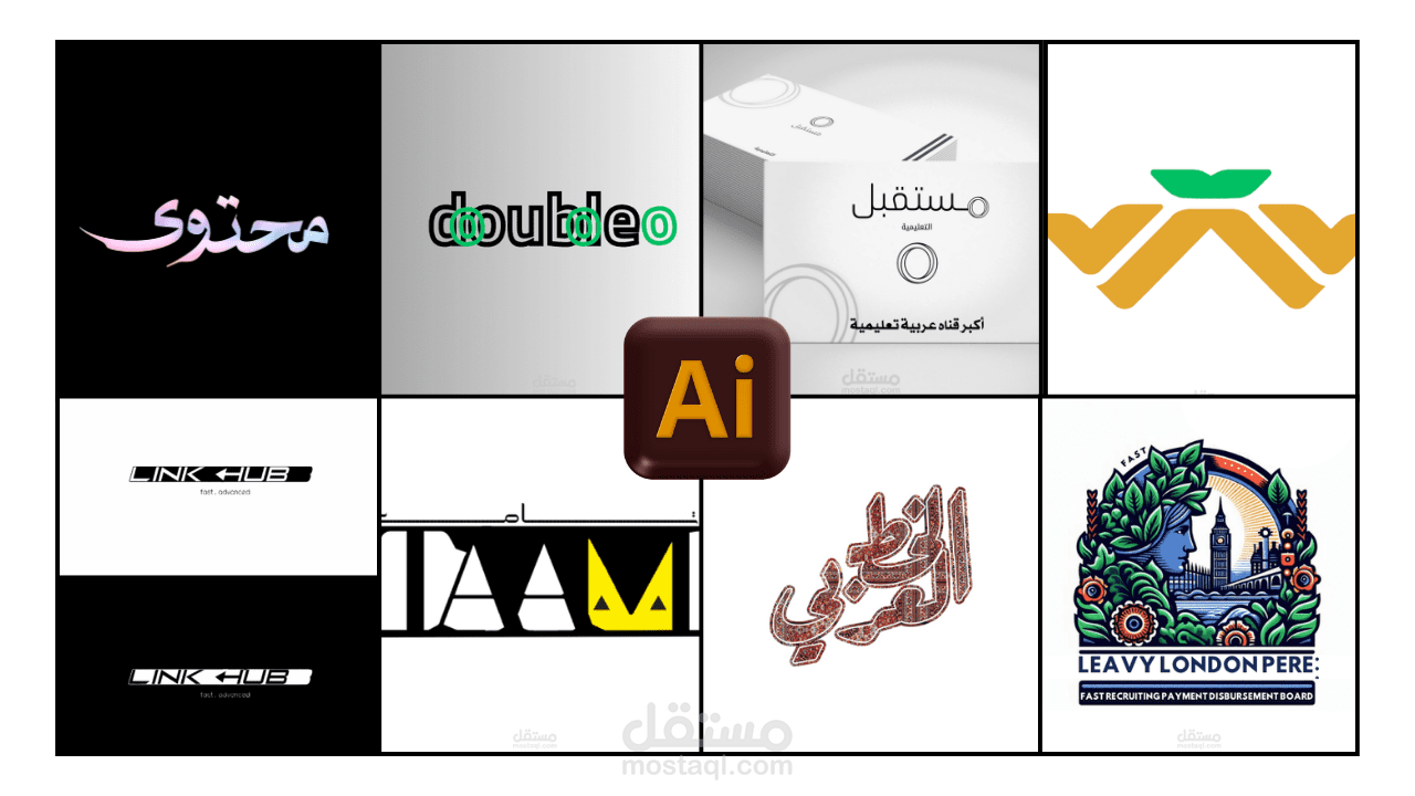 لوجو شركة دبل أوو التسويقية