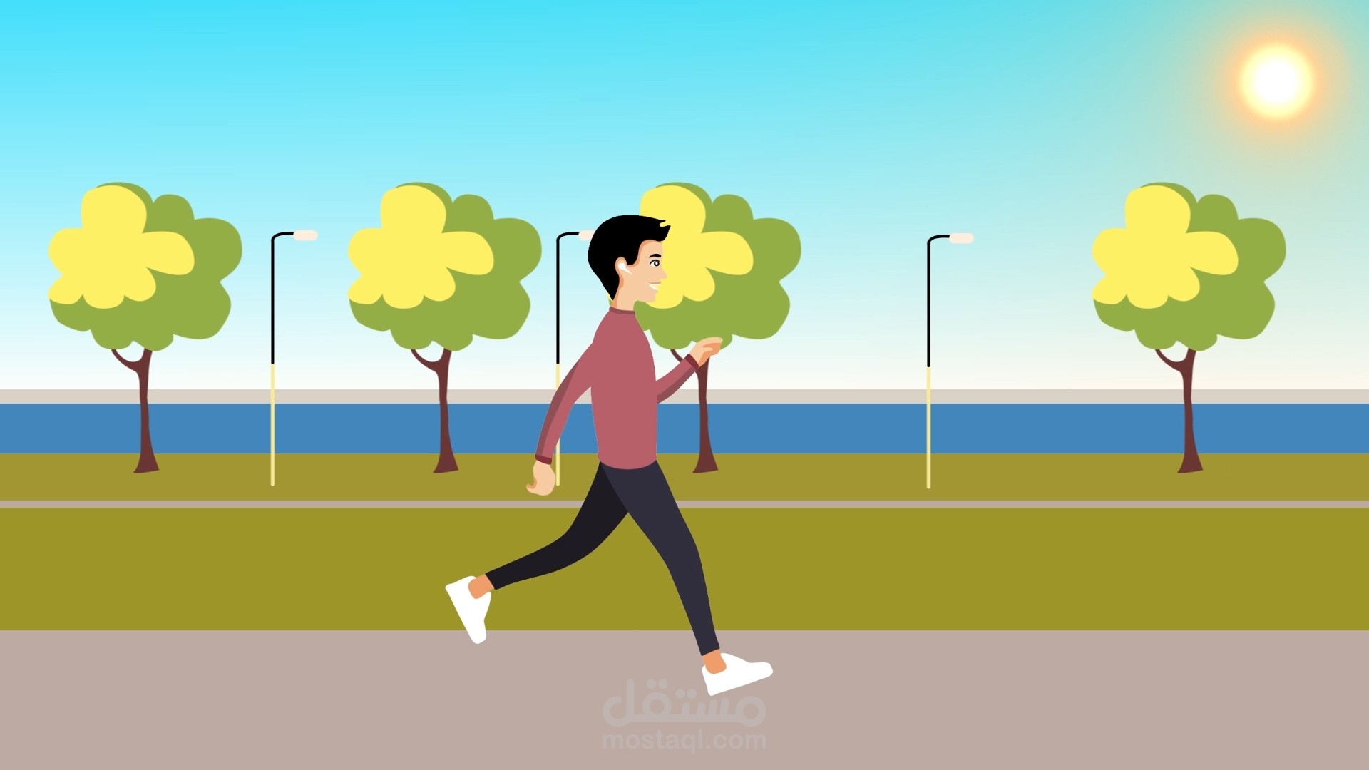 موشن جرافيك - سماعات