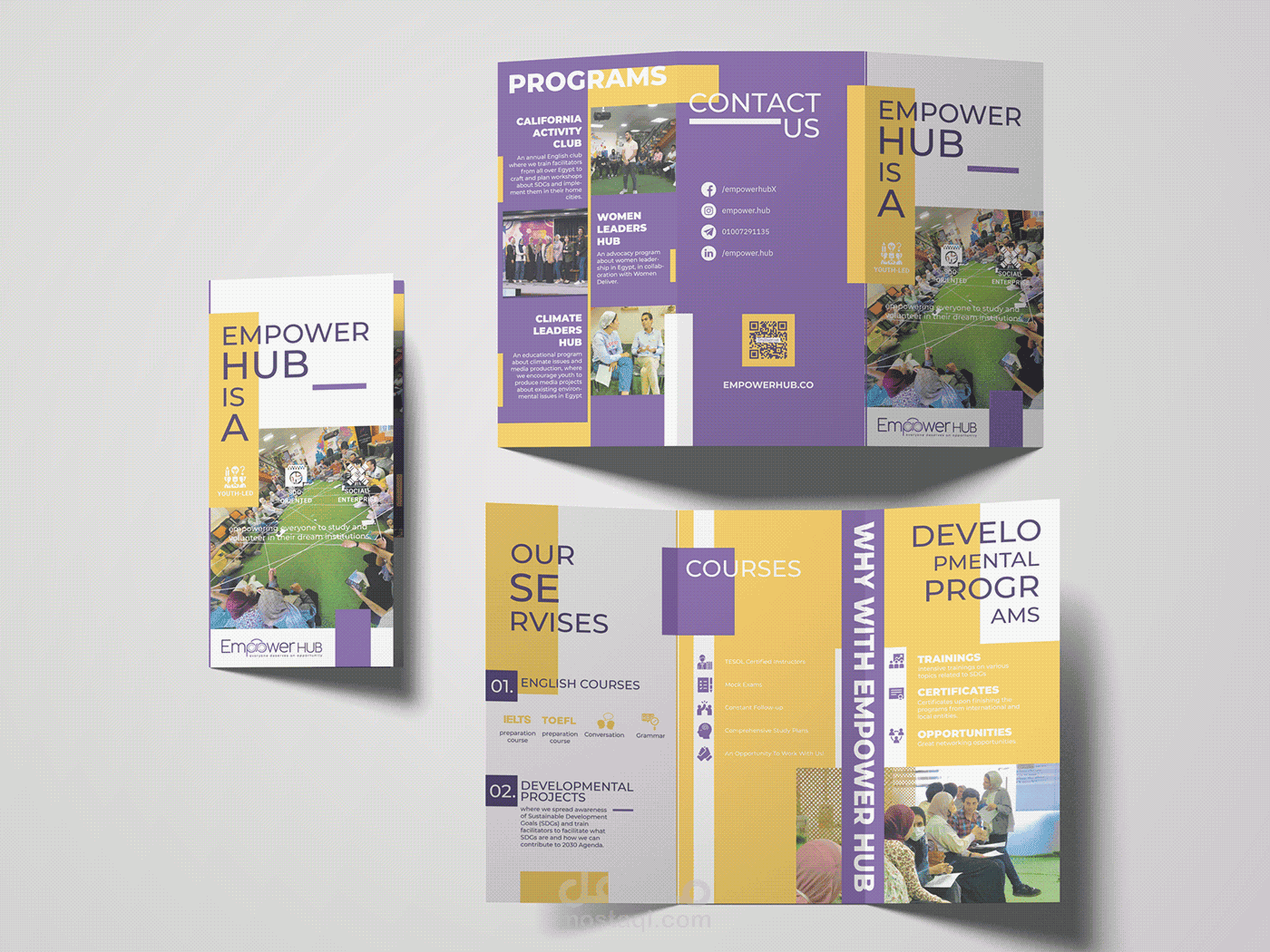 ROLL FOLD BROCHURE