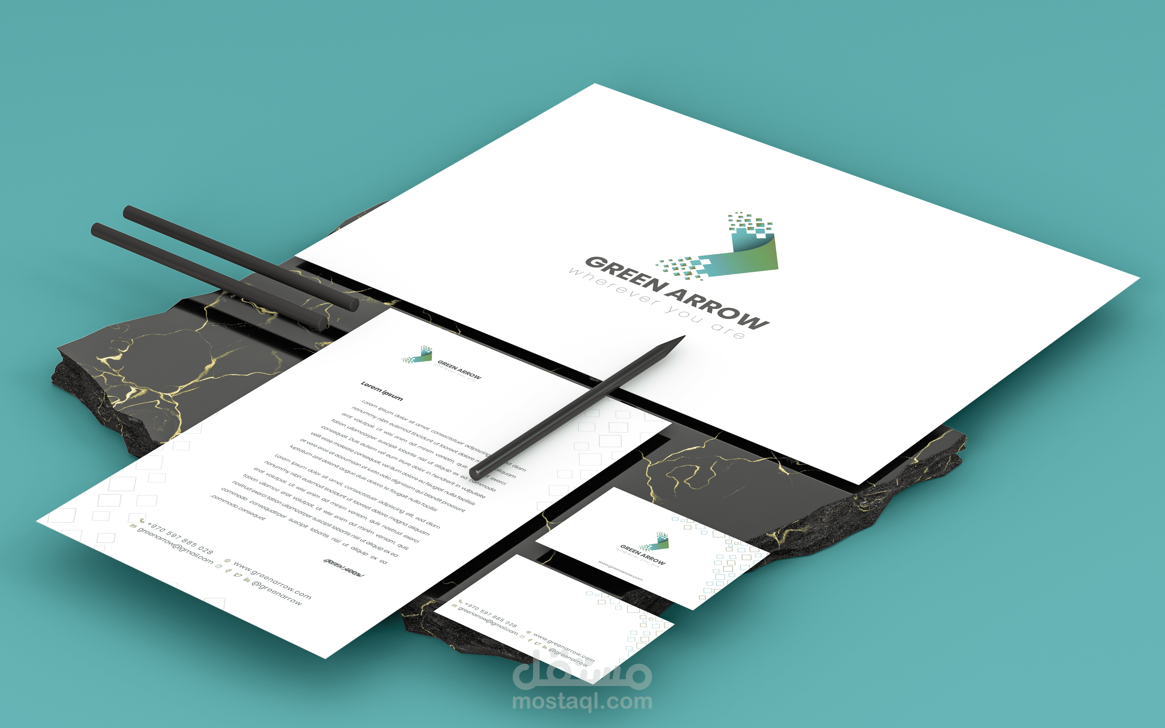 هوية بصرية افتراضية | Visual Identity