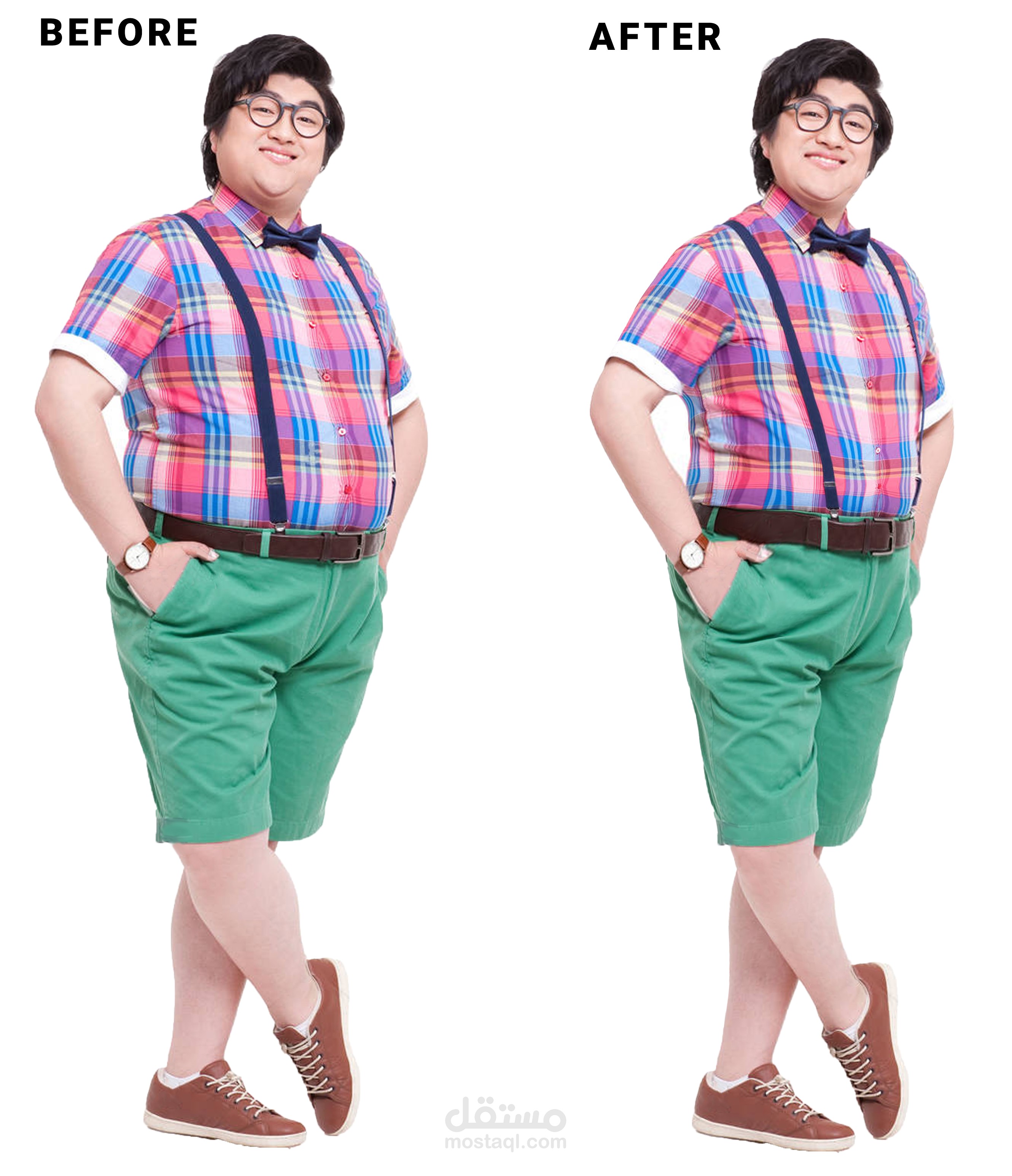 ثمين الى نحيف