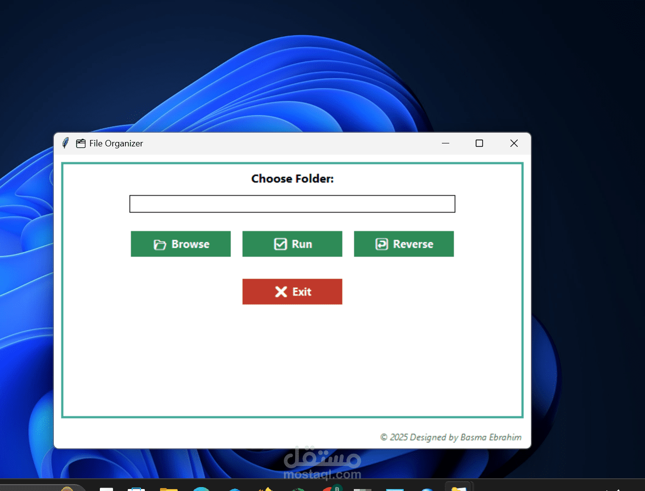 ️ File Organizer | برنامج تنظيم وتصنيف الملفات بضغطة زر واحدة!