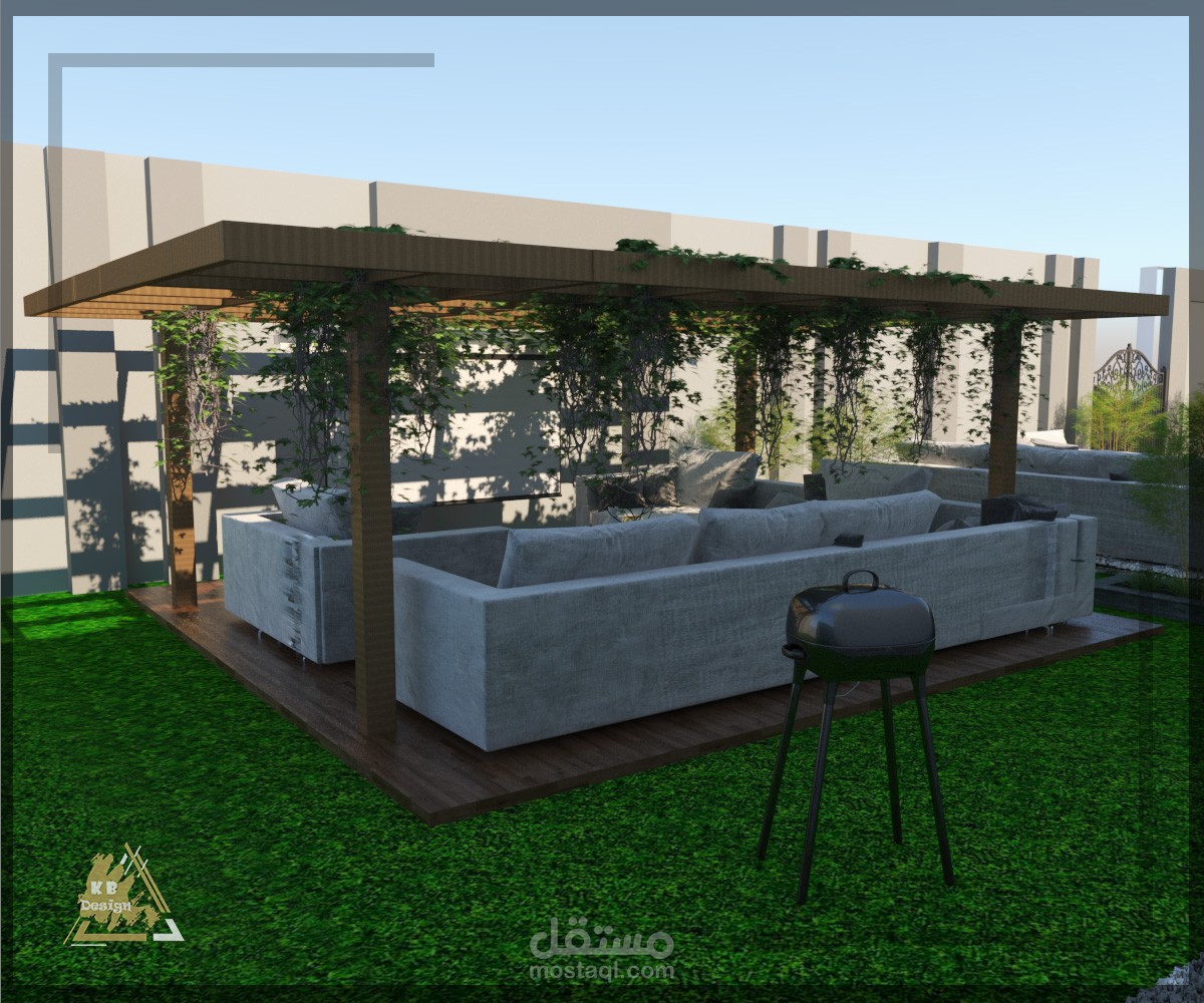Villa court Saudi Arabia