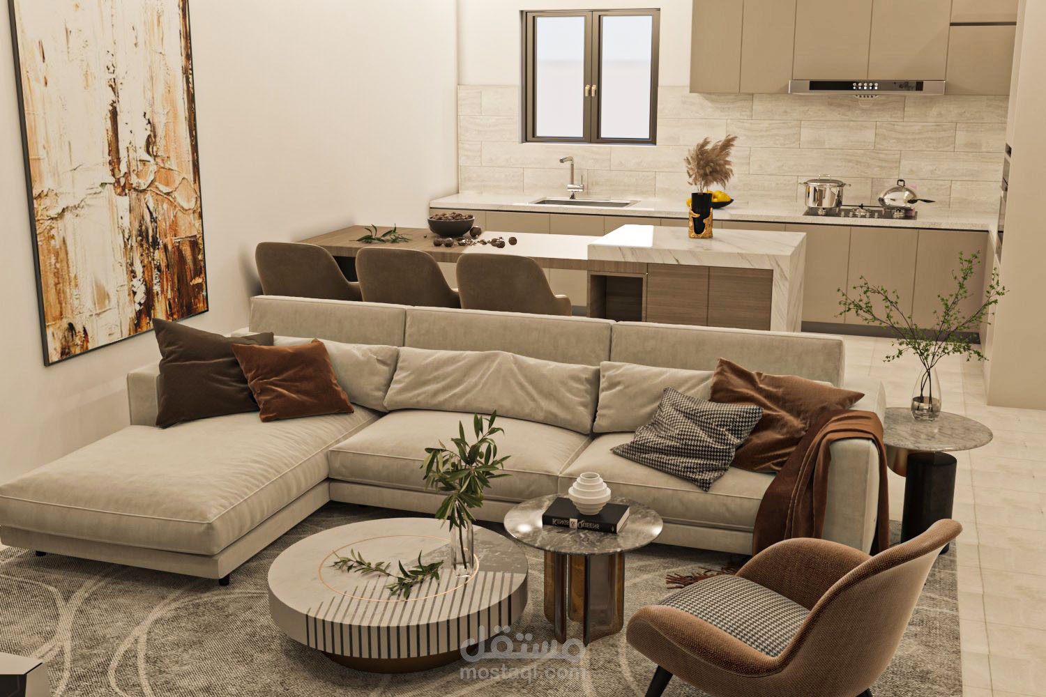 Interior design villa