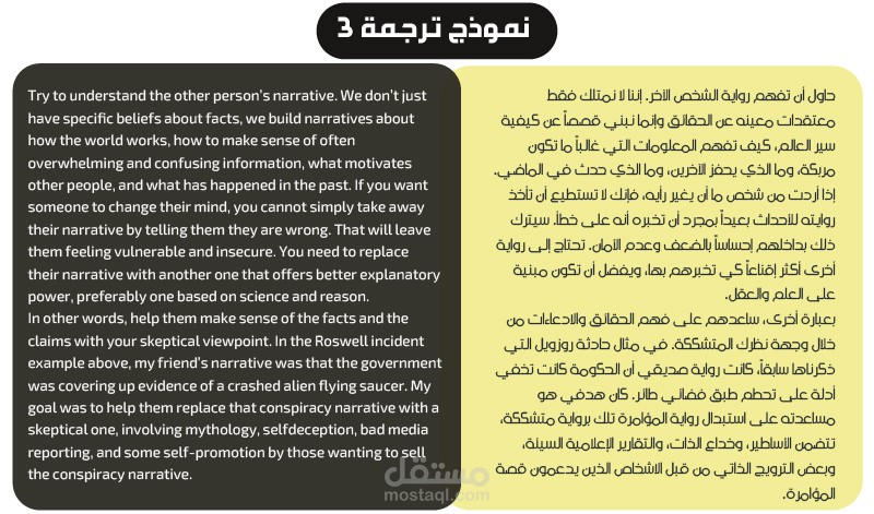 ترجمة فصل من كتاب "The Skeptics Guide to the Universe"