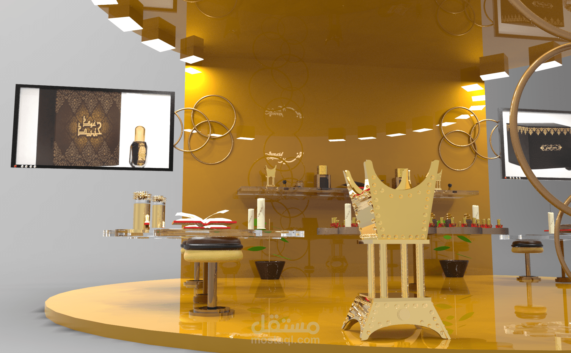 booth 3d design