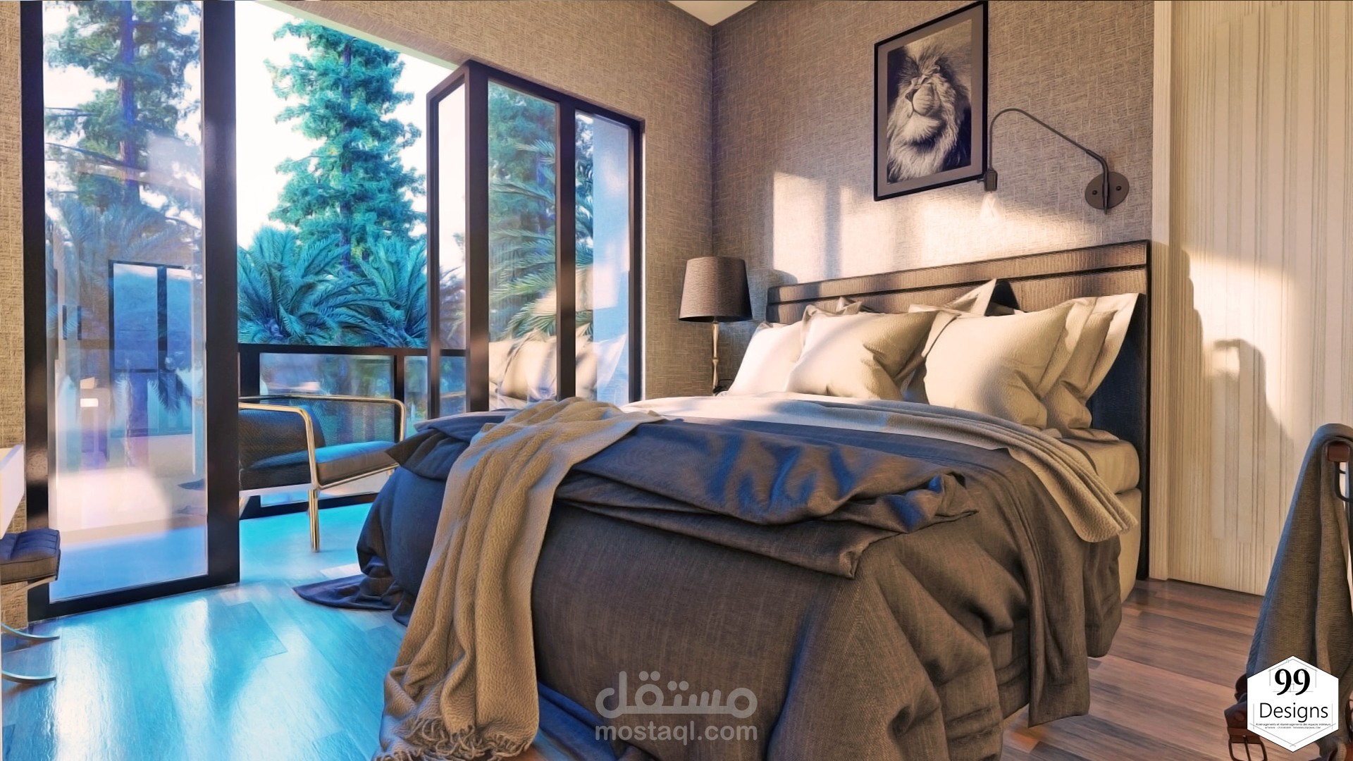 تصميم لغرفة