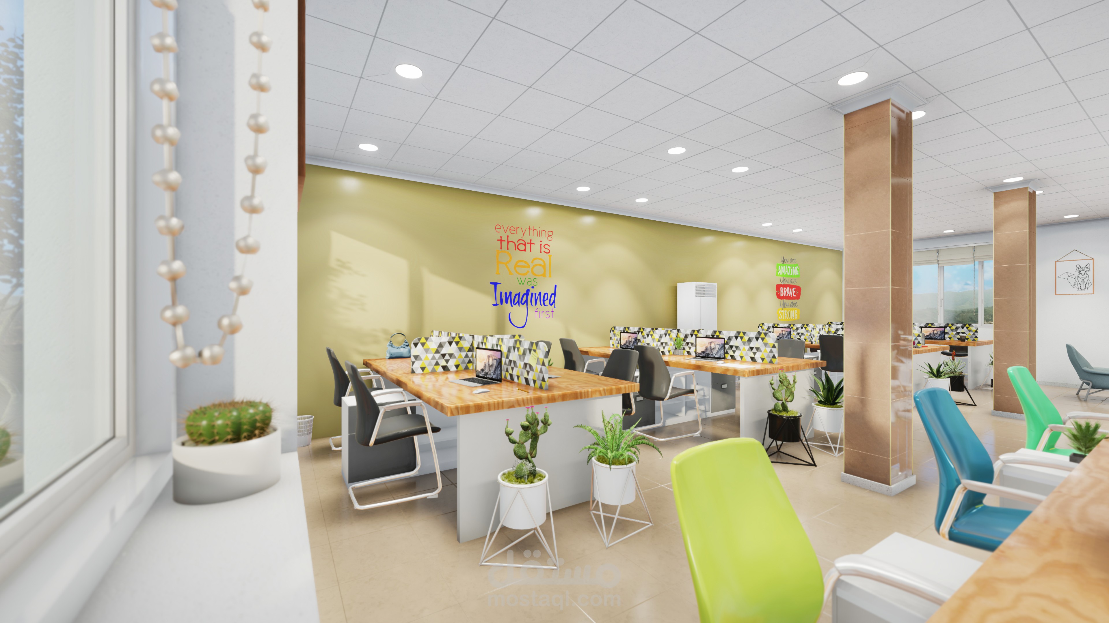 تصميم داخلي لشركة