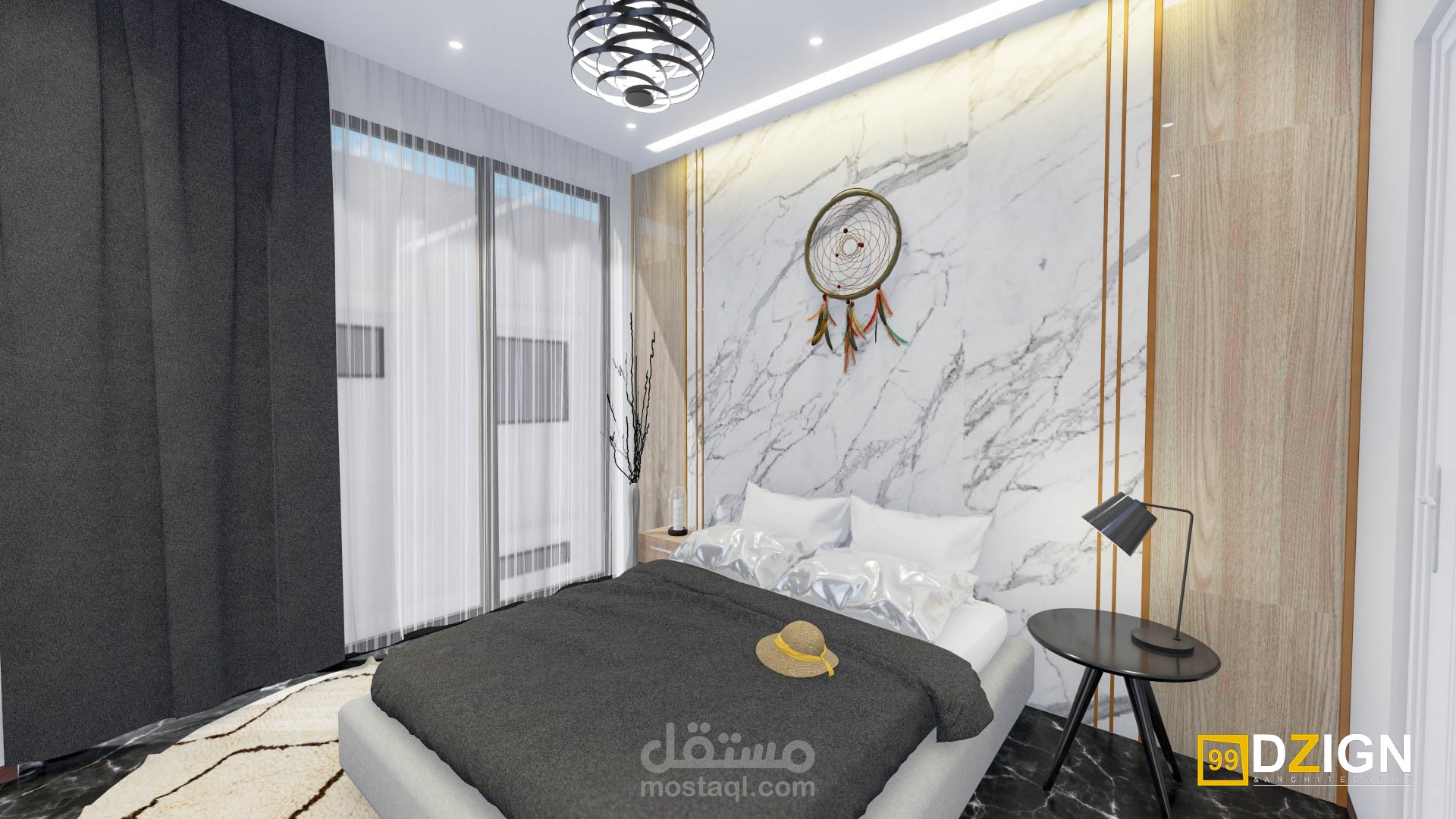 تصميم داخلي لغرفة