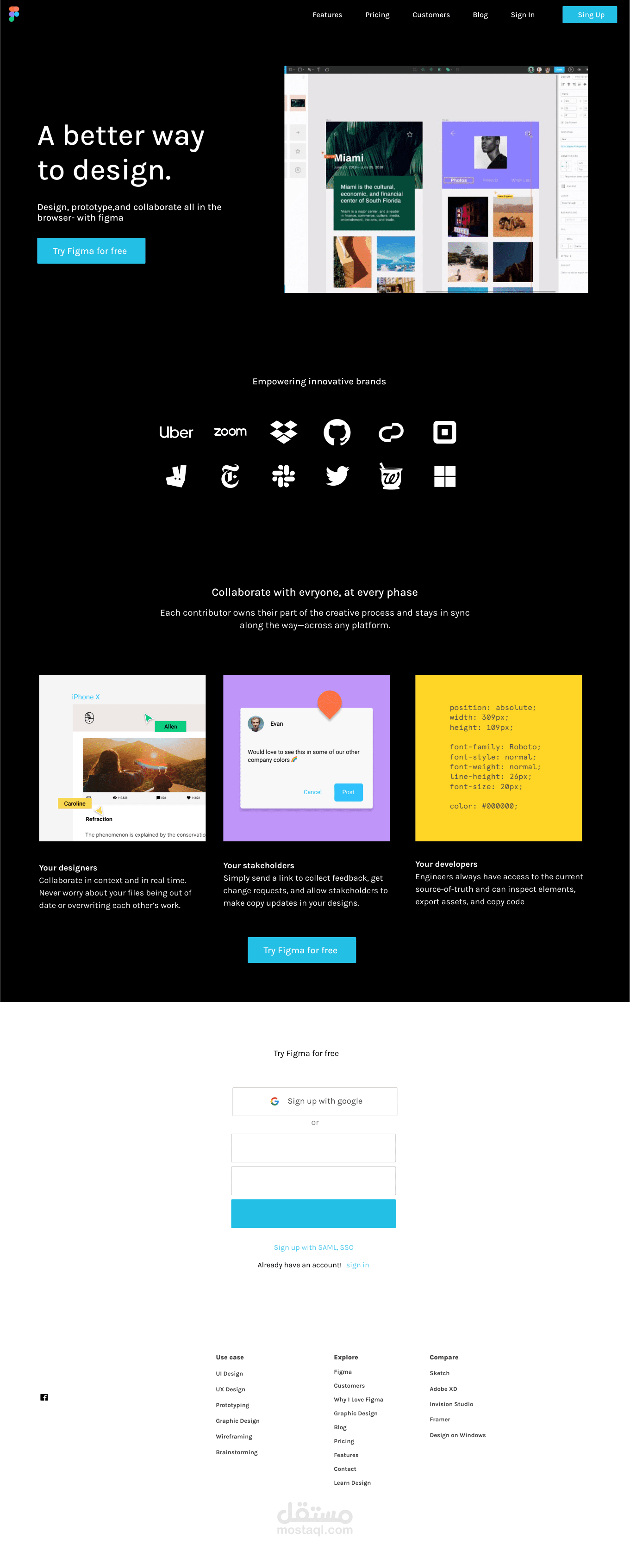 ui/ux design