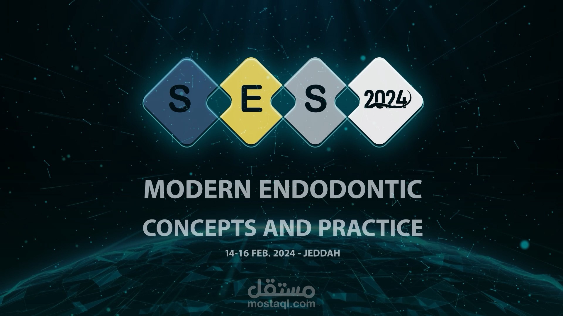 فيديو موشن جرافيك للحدث الرئيسي لمؤتمر خاص بالعناية بالفم و الأسنان / الجمعية السعودية لعلاج جذور و أعصاب الأسنان
