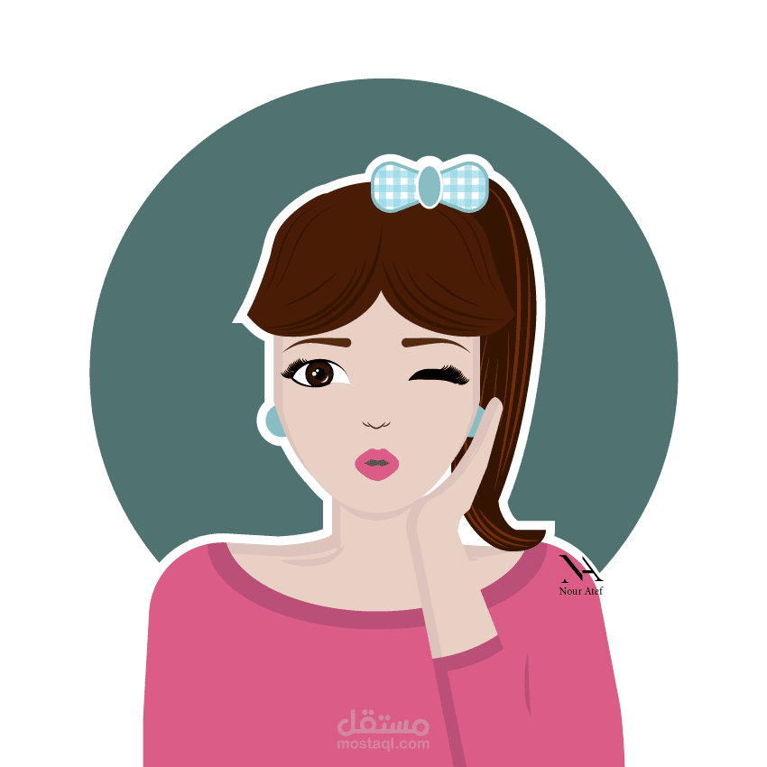 رسم شخصيات كرتونية