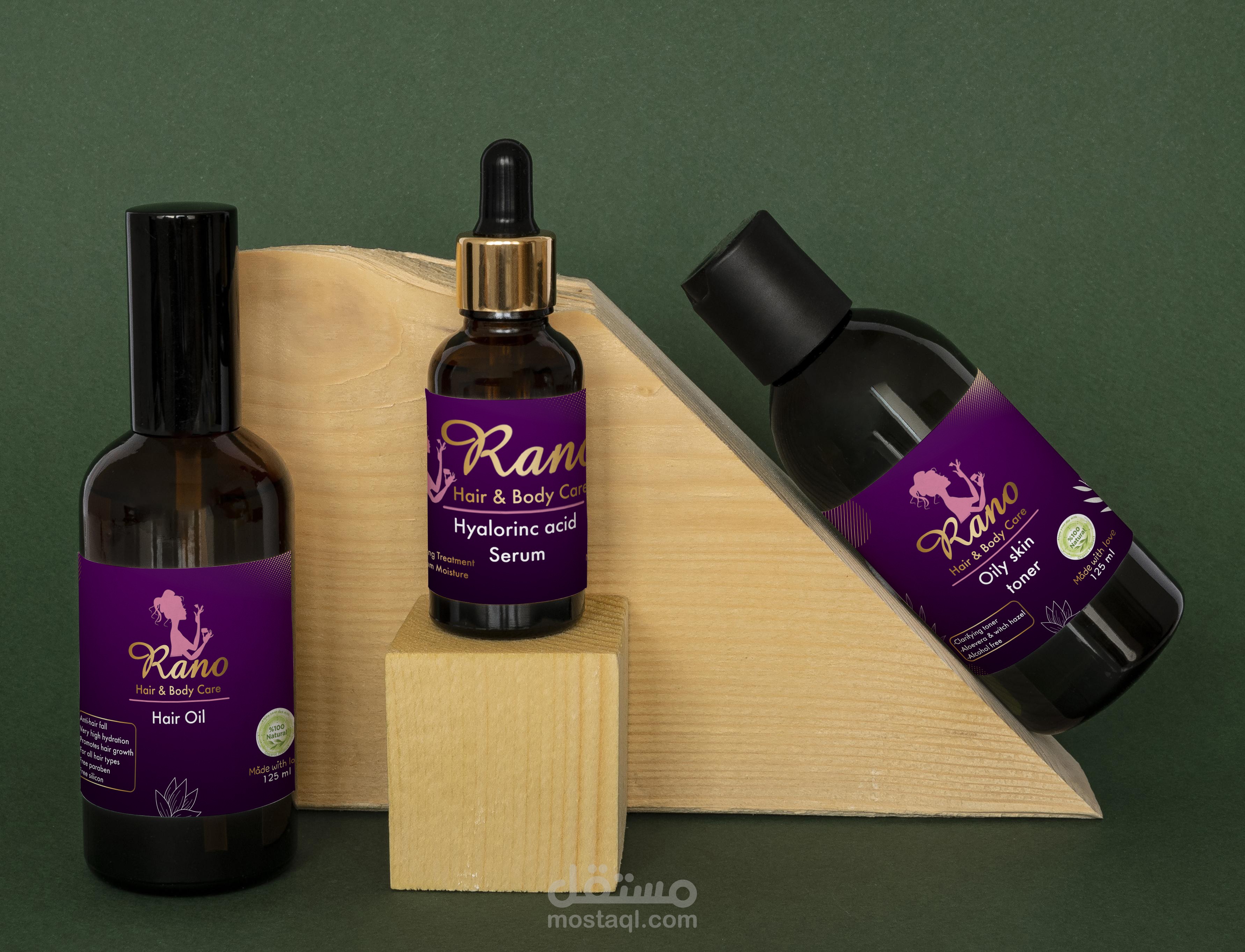 ستيكرات لبراند منتجات تجميل